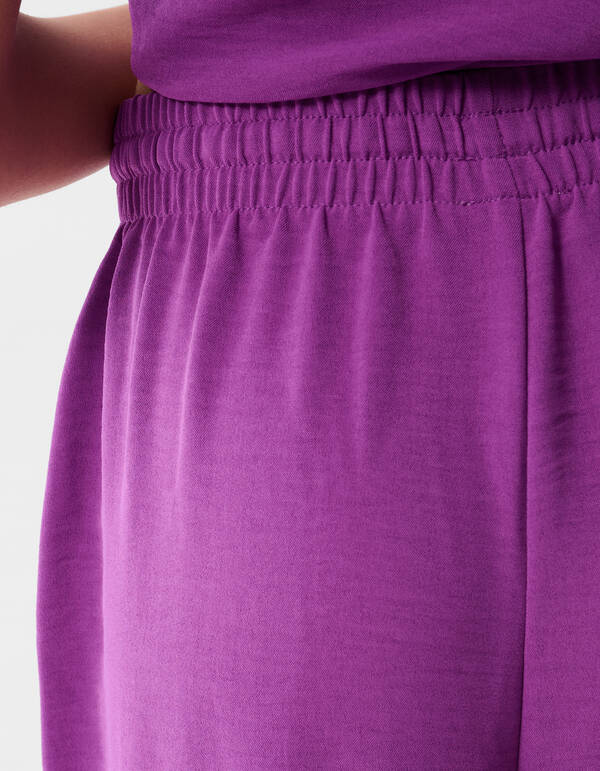 Twist-Hose mit weitem Bein Dunkelviolett SHOEBY GIRLS