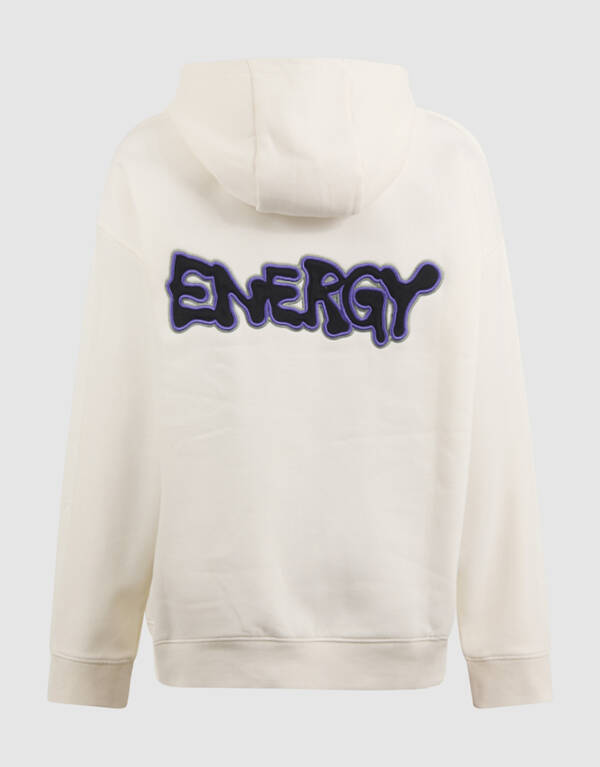 Energy Artwork Hoodie Gebroken Wit SHOEBY BOYS