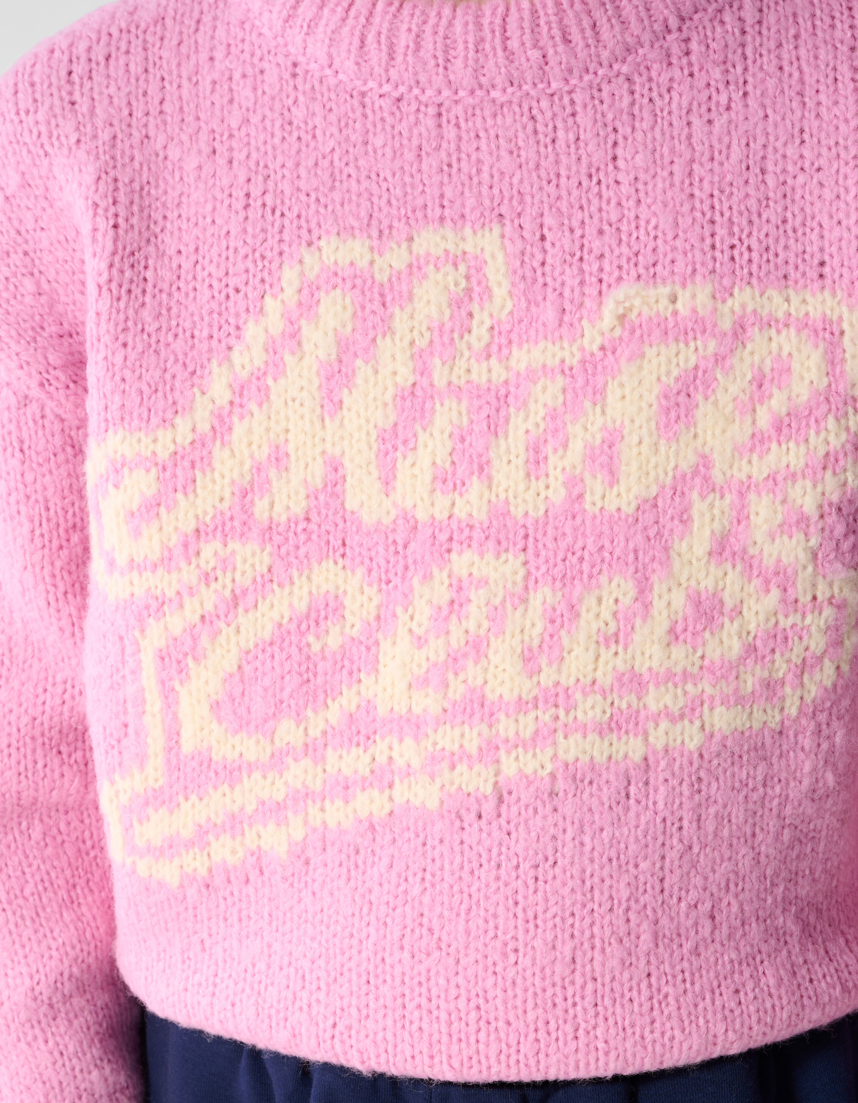 Artwork Strickpullover Rosa SHOEBY GIRLS