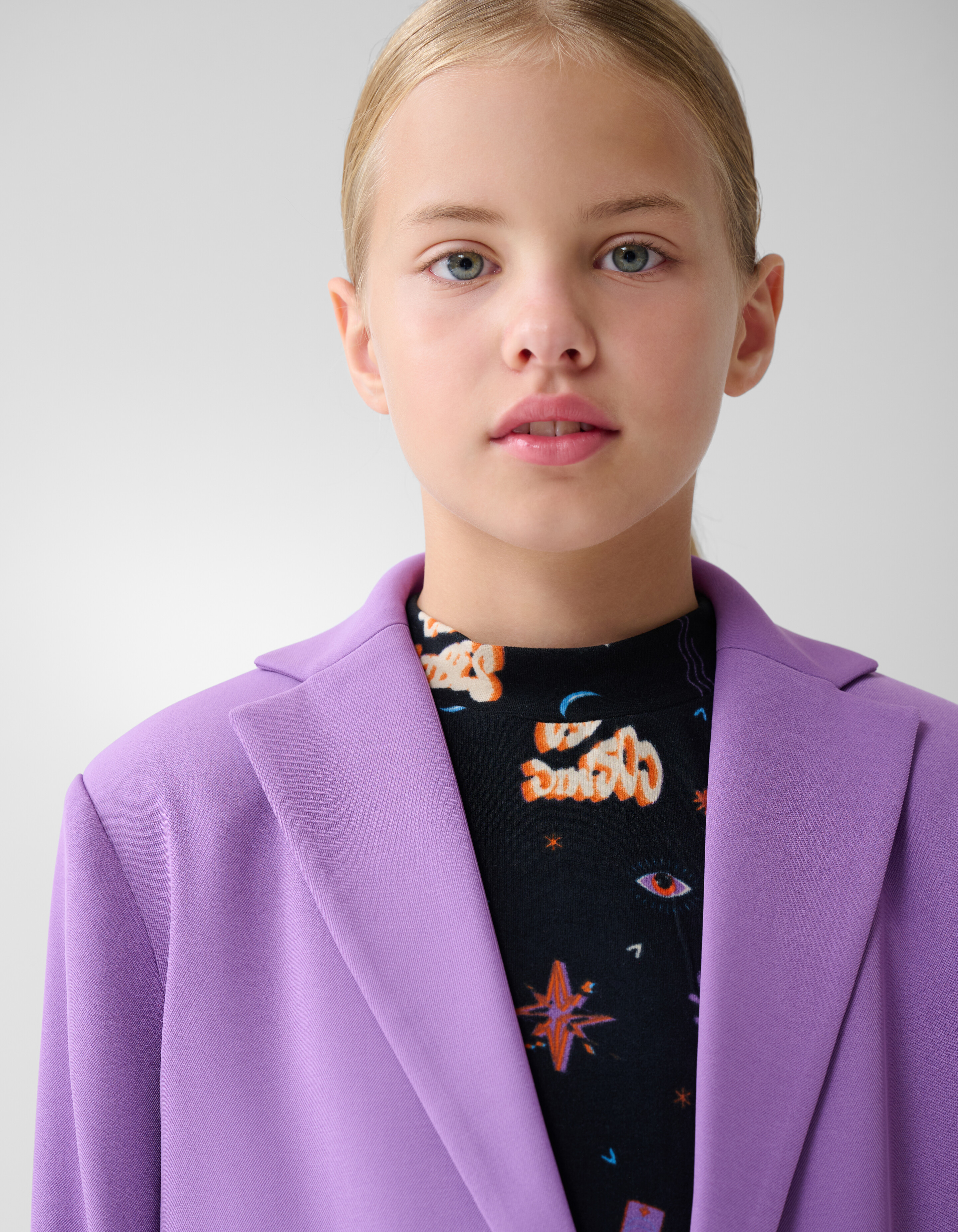 Basic Blazer Flieder SHOEBY GIRLS