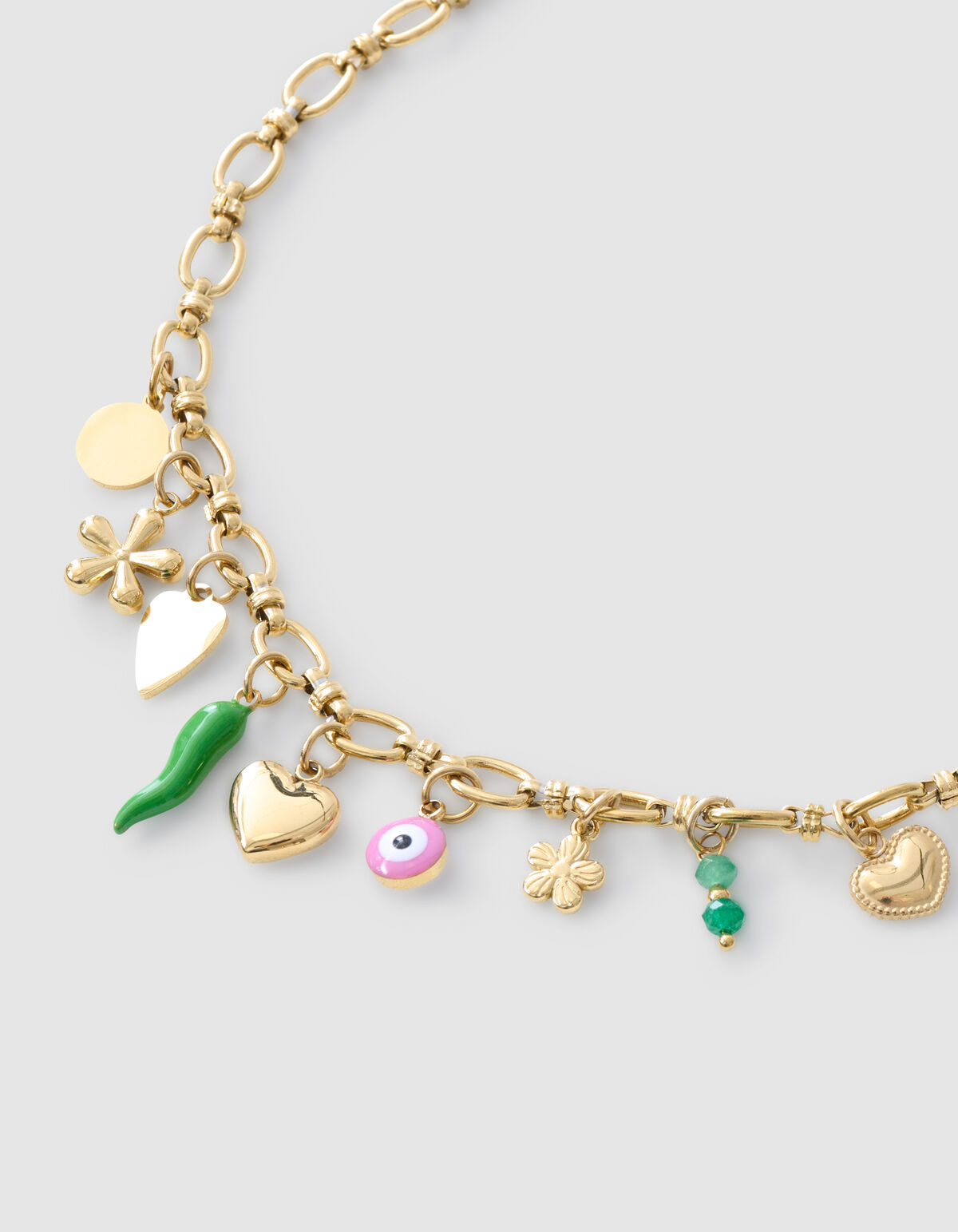 Vintage Charme Halskette Gold SHOEBY ACCESSOIRES