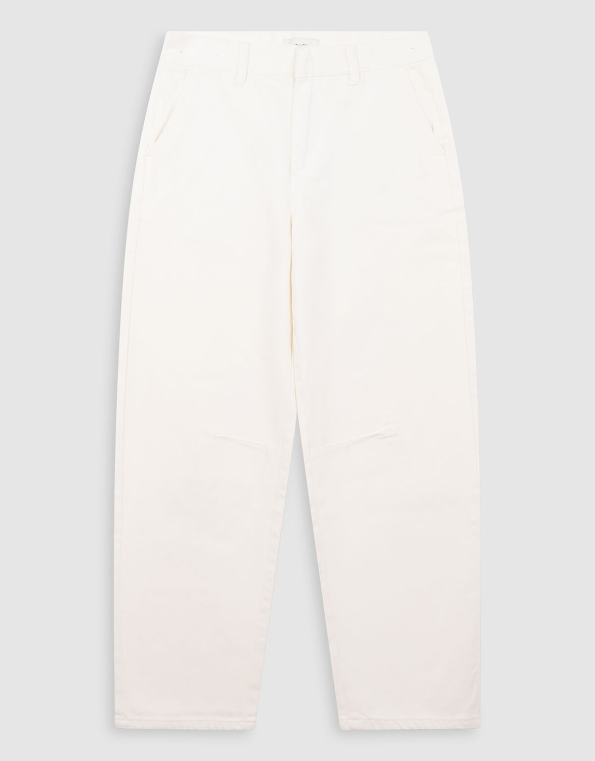 Barrel Fit Jeans Wei&szlig; SHOEBY WOMEN