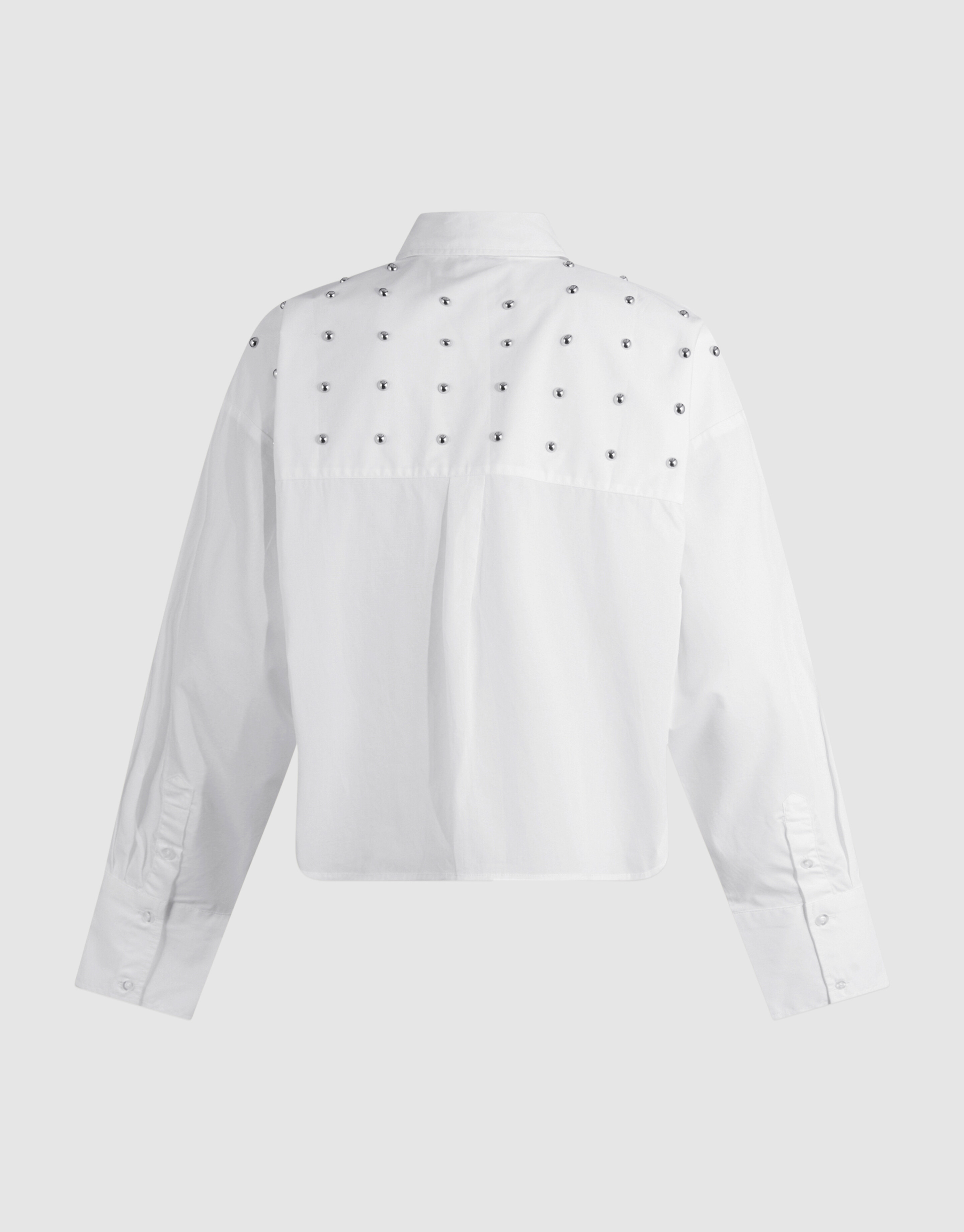 Bluse aus Popeline mit Nieten SHOEBY WOMEN
