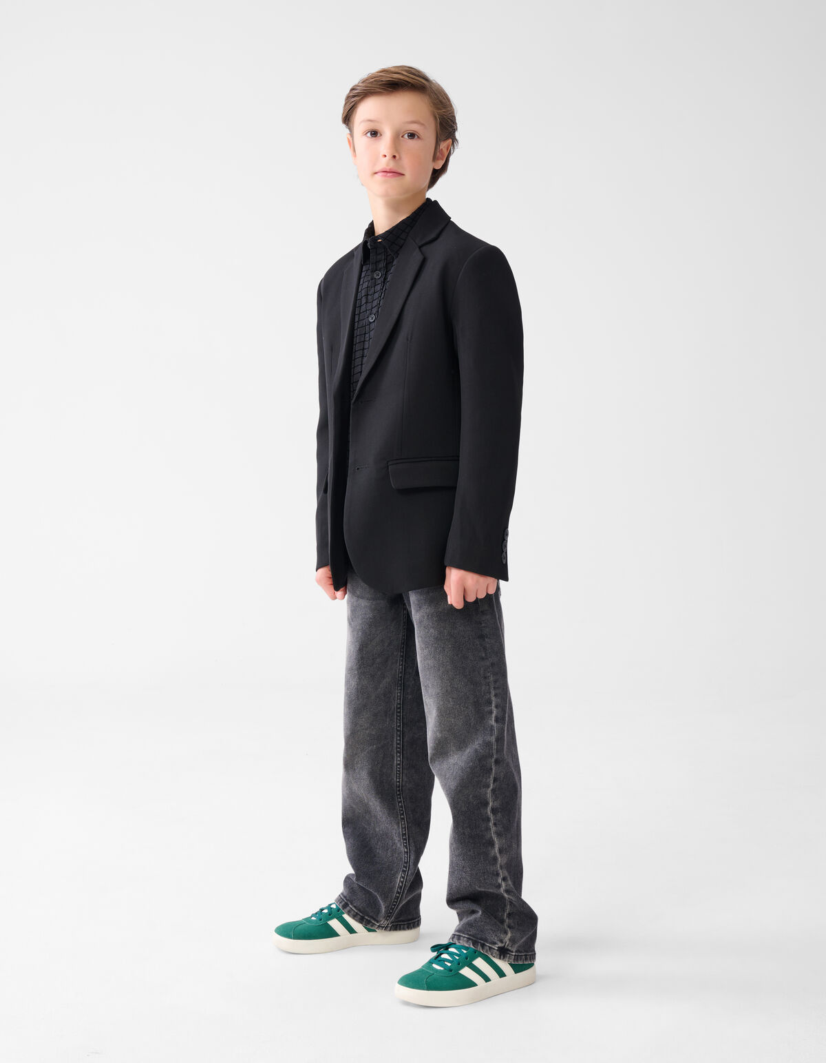 Basic Blazer Schwarz SHOEBY BOYS
