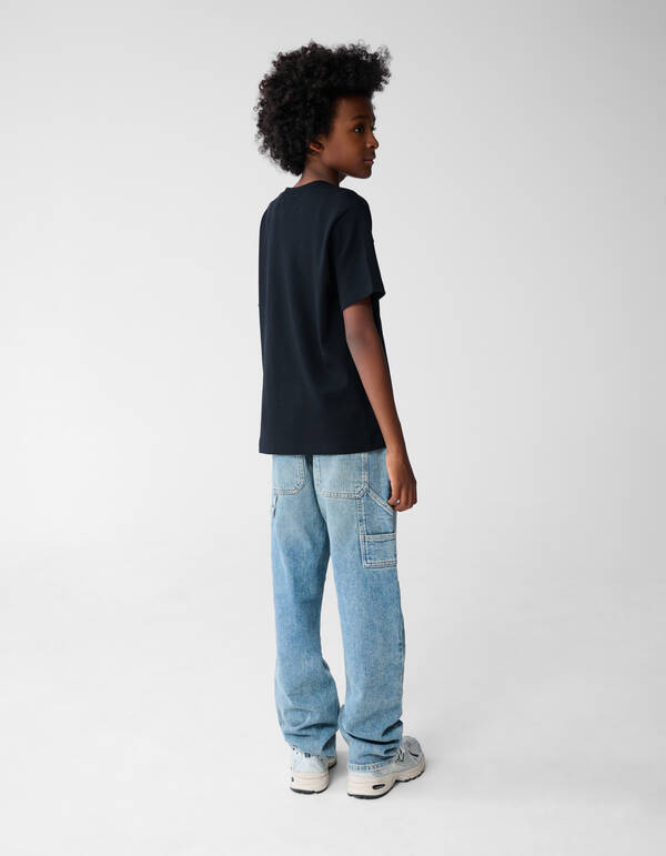 Carpenter Gerade Passform Jeans Blau SHOEBY BOYS