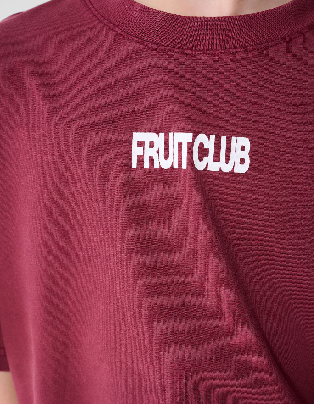 Fruit Club Artwork T-Shirt Dunkelrot SHOEBY BOYS