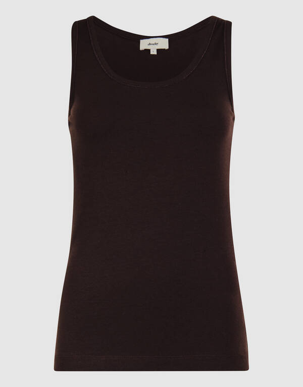 Basis Tanktop Braun SHOEBY WOMEN