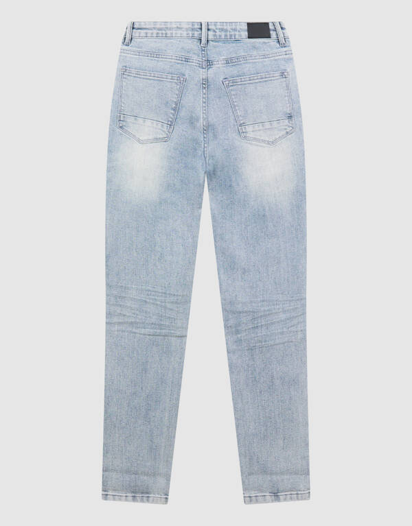 Tapered Fit Jeans Grau SHOEBY BOYS