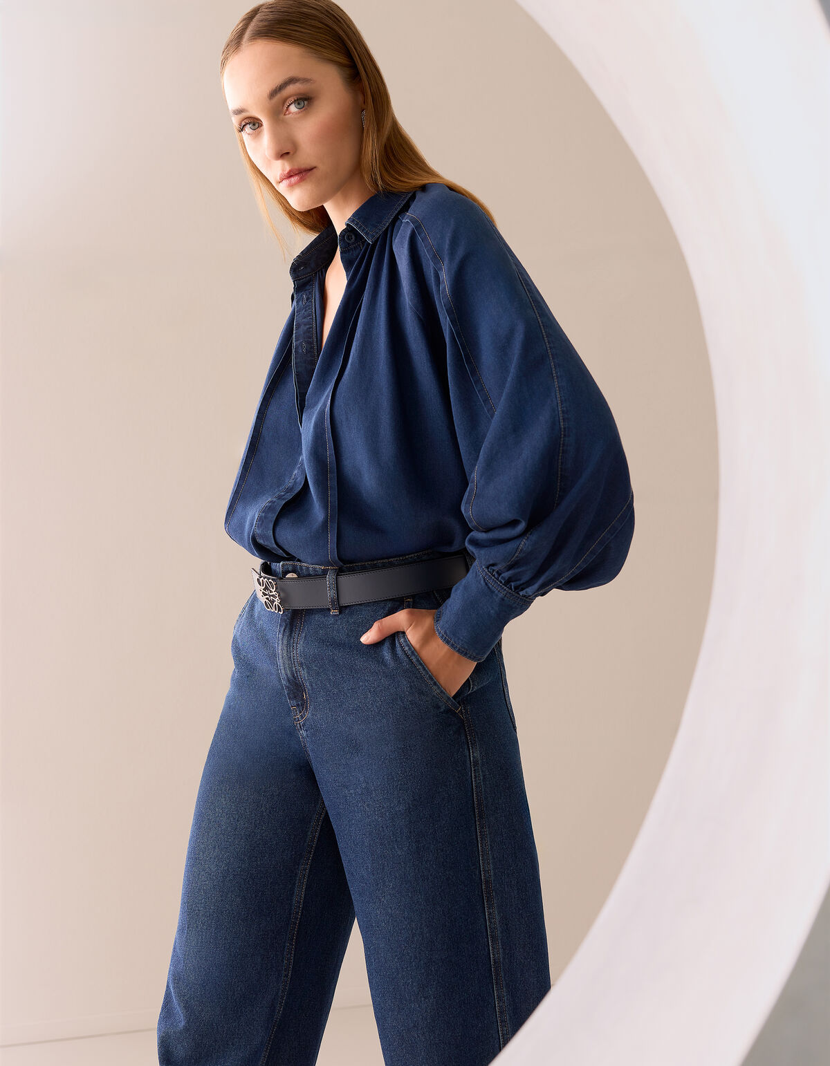 Stitch Bluse Blau von Mieke SHOEBY WOMEN