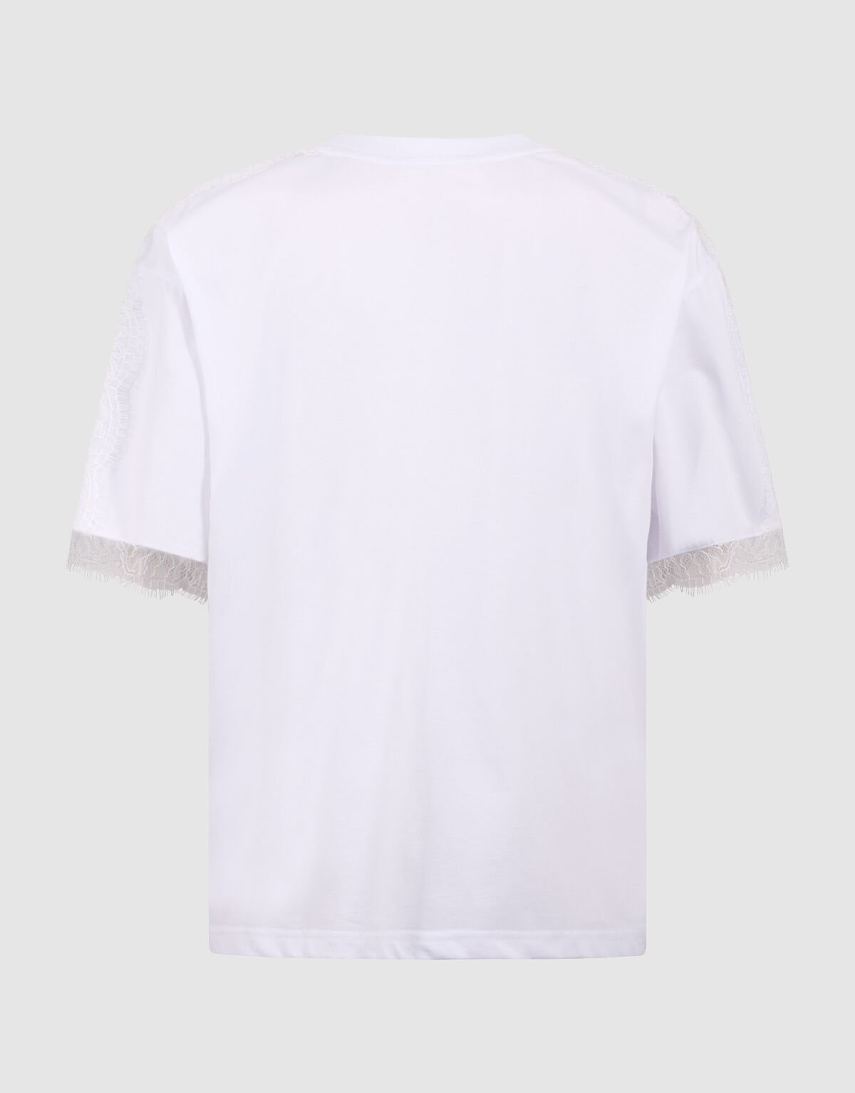 Kanten T-Shirt Wei&szlig; SHOEBY WOMEN