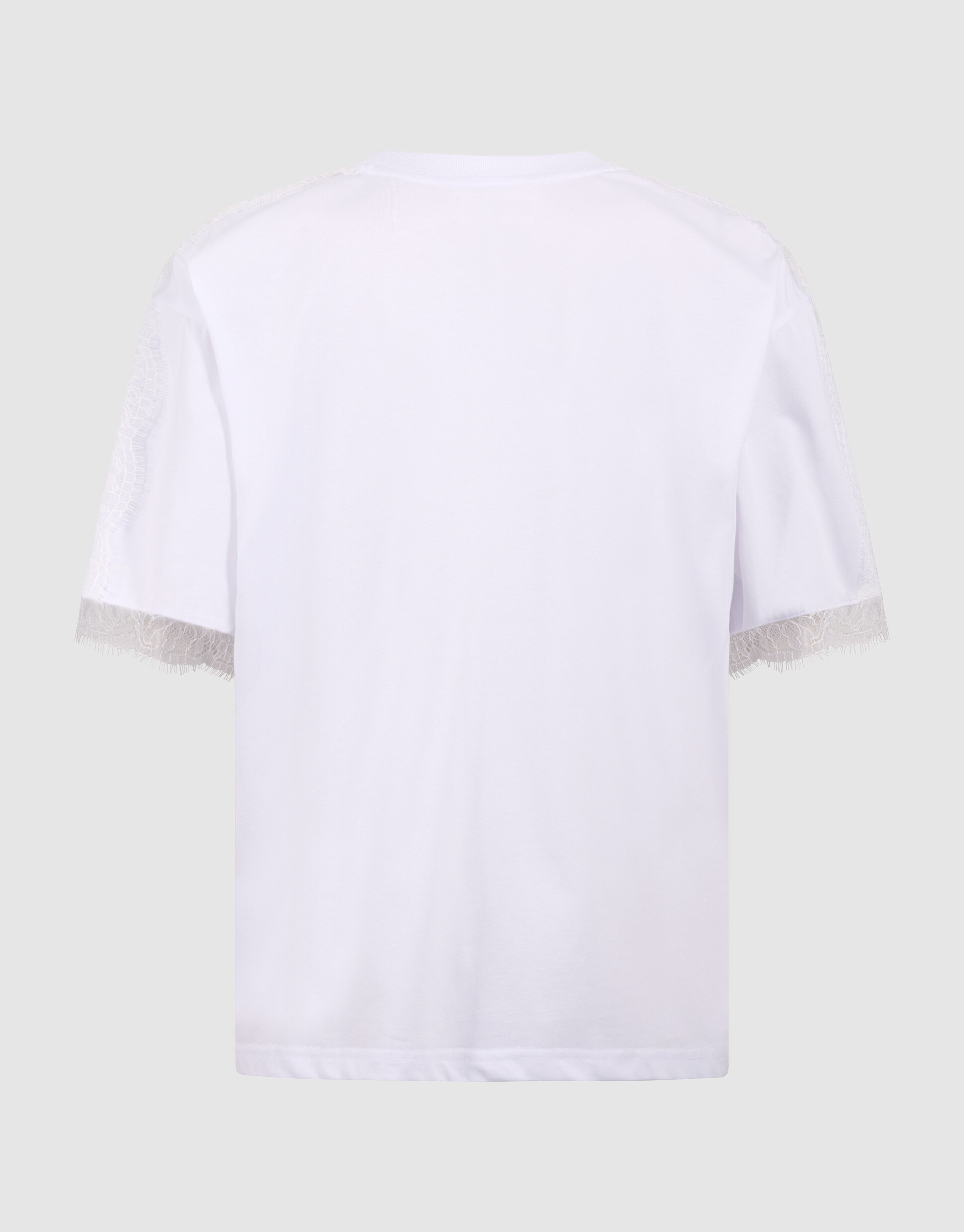 Kanten T-Shirt Wei&szlig; SHOEBY WOMEN