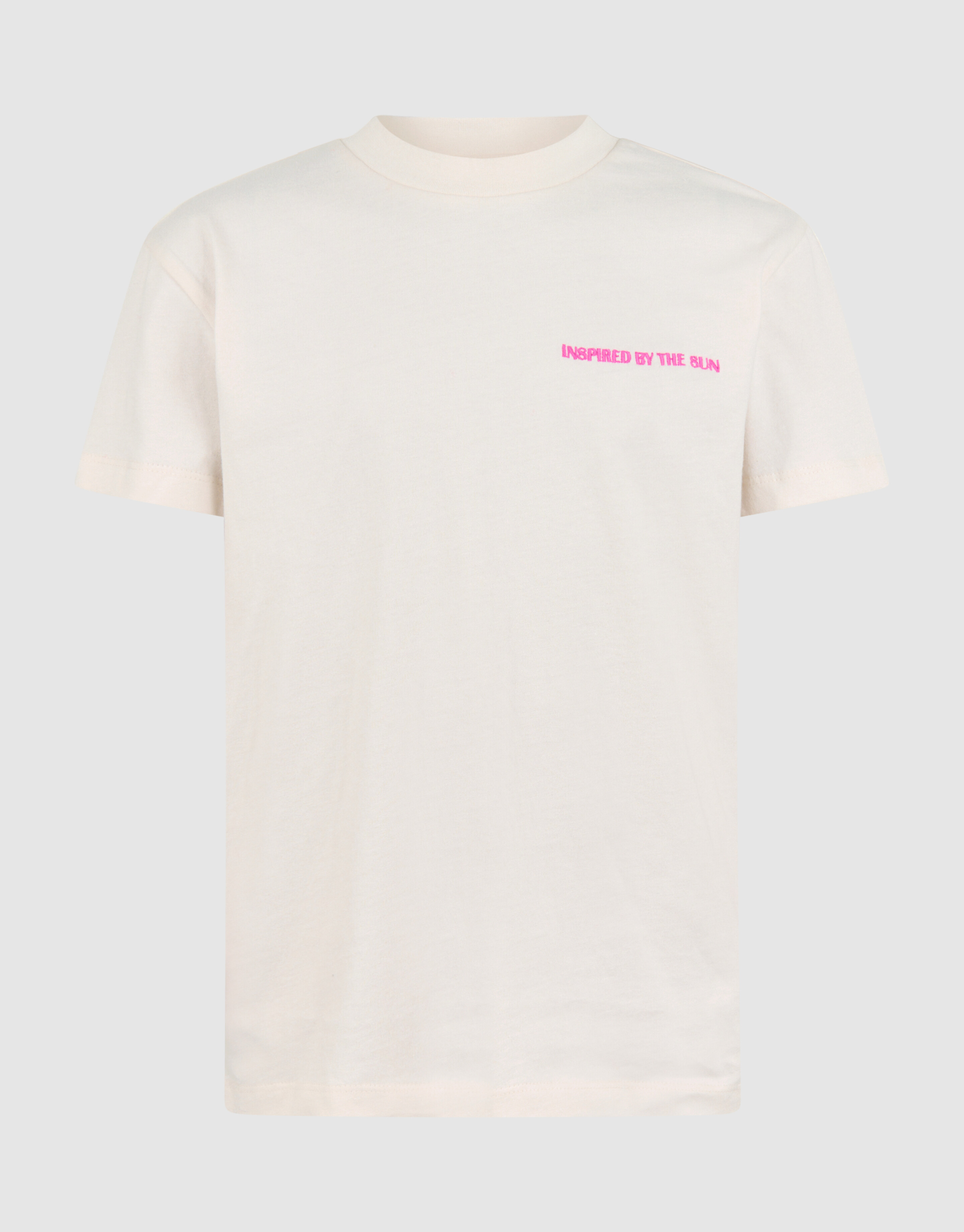 Tropical Artwork T-Shirt Offbroken White von Lizzy SHOEBY GIRLS