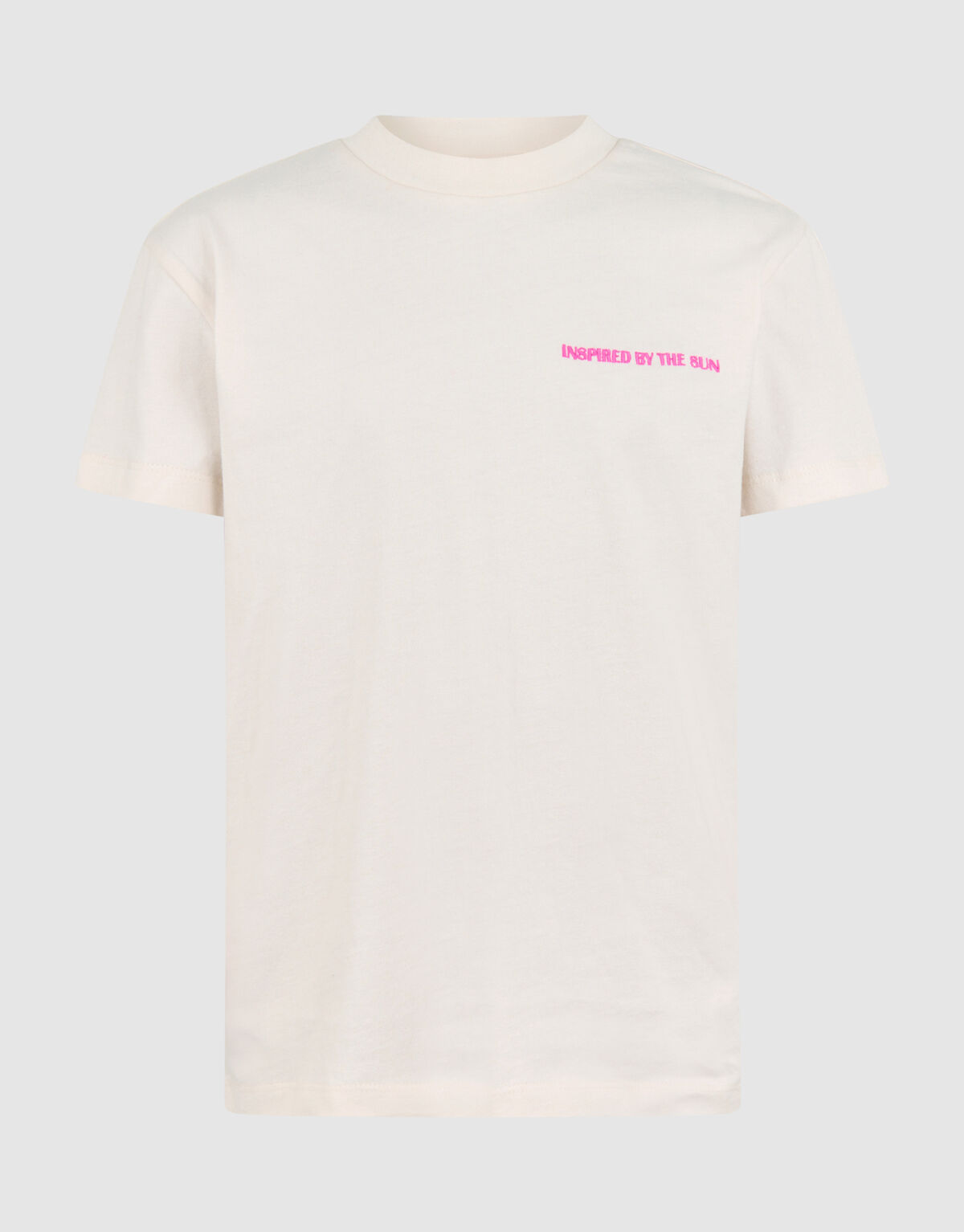 Tropical Artwork T-Shirt Offbroken White SHOEBY GIRLS