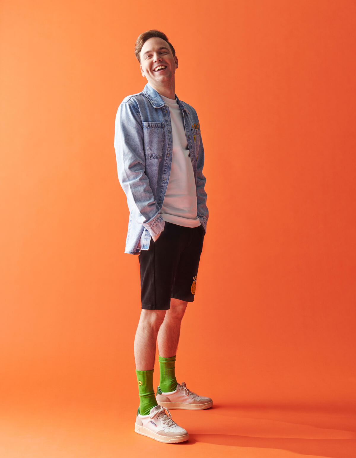 Kunstwerk Denim Overshirt Bleached By Dylan SHOEBY BOYS