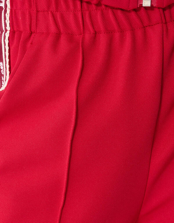 Hose mit weitem Bein und Streifenmuster Rot SHOEBY GIRLS