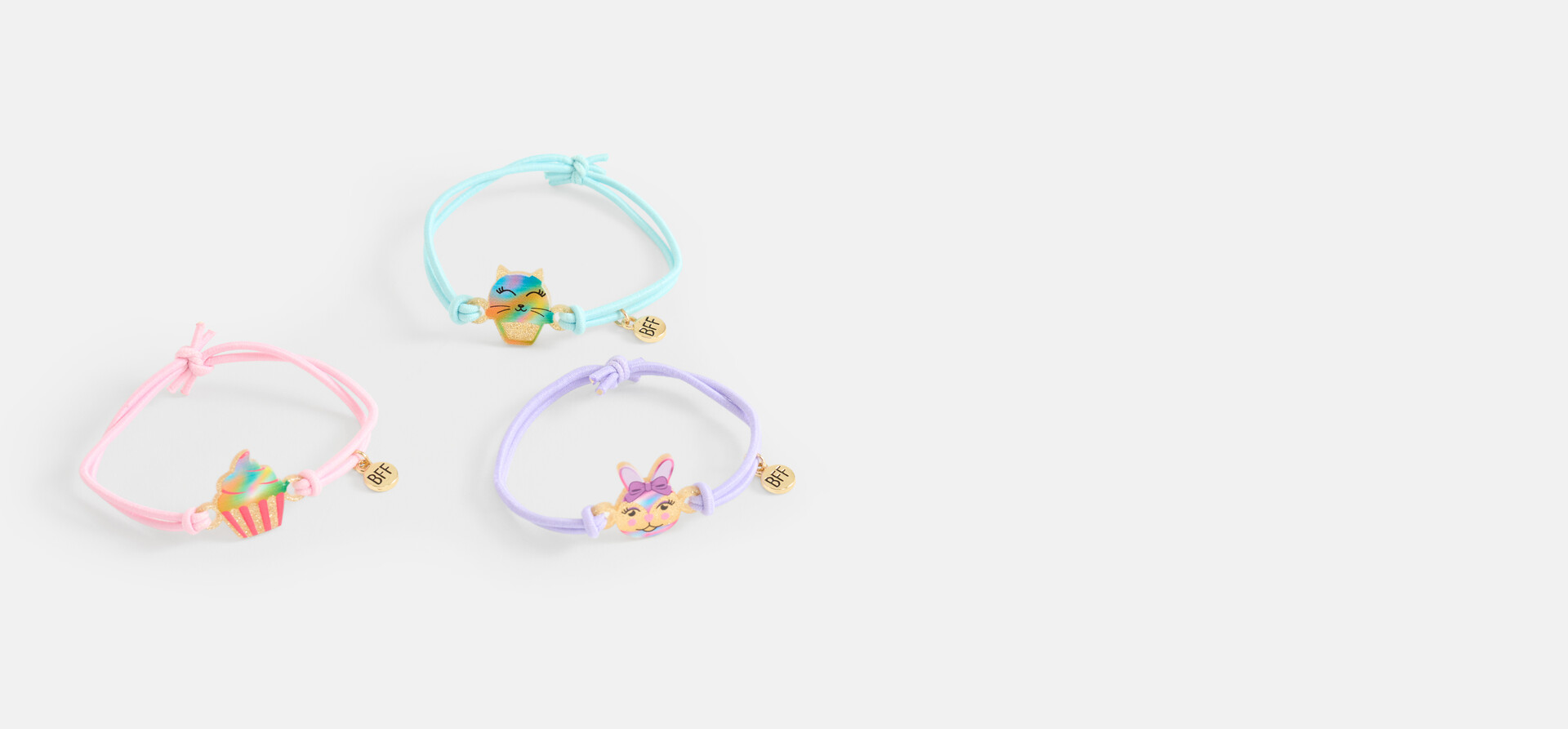 BFF Cupcake Armbanden Set SHOEBY ACCESSOIRES