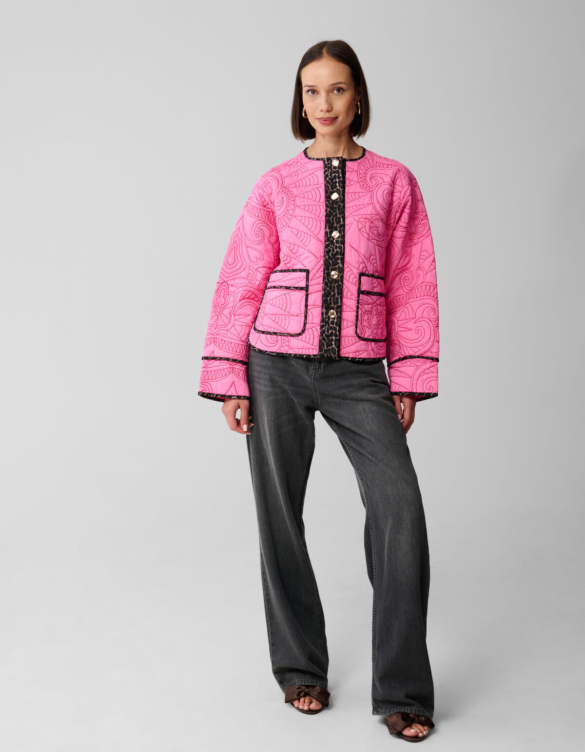 Steppjacke Mix Rosa SHOEBY WOMEN
