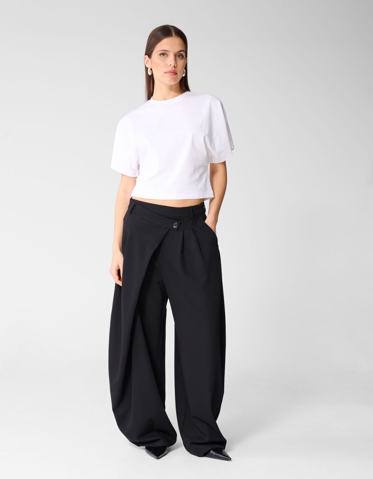 Barrel Fit Hose Schwarz von Monica SHOEBY WOMEN