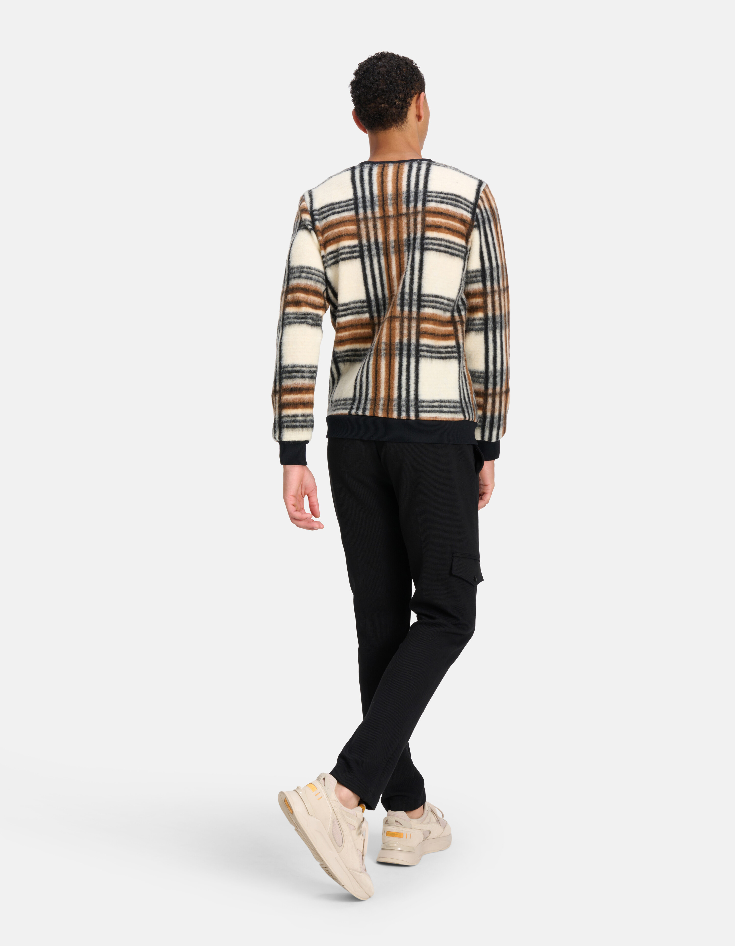 Bunt karierter Pullover SHOEBY MEN