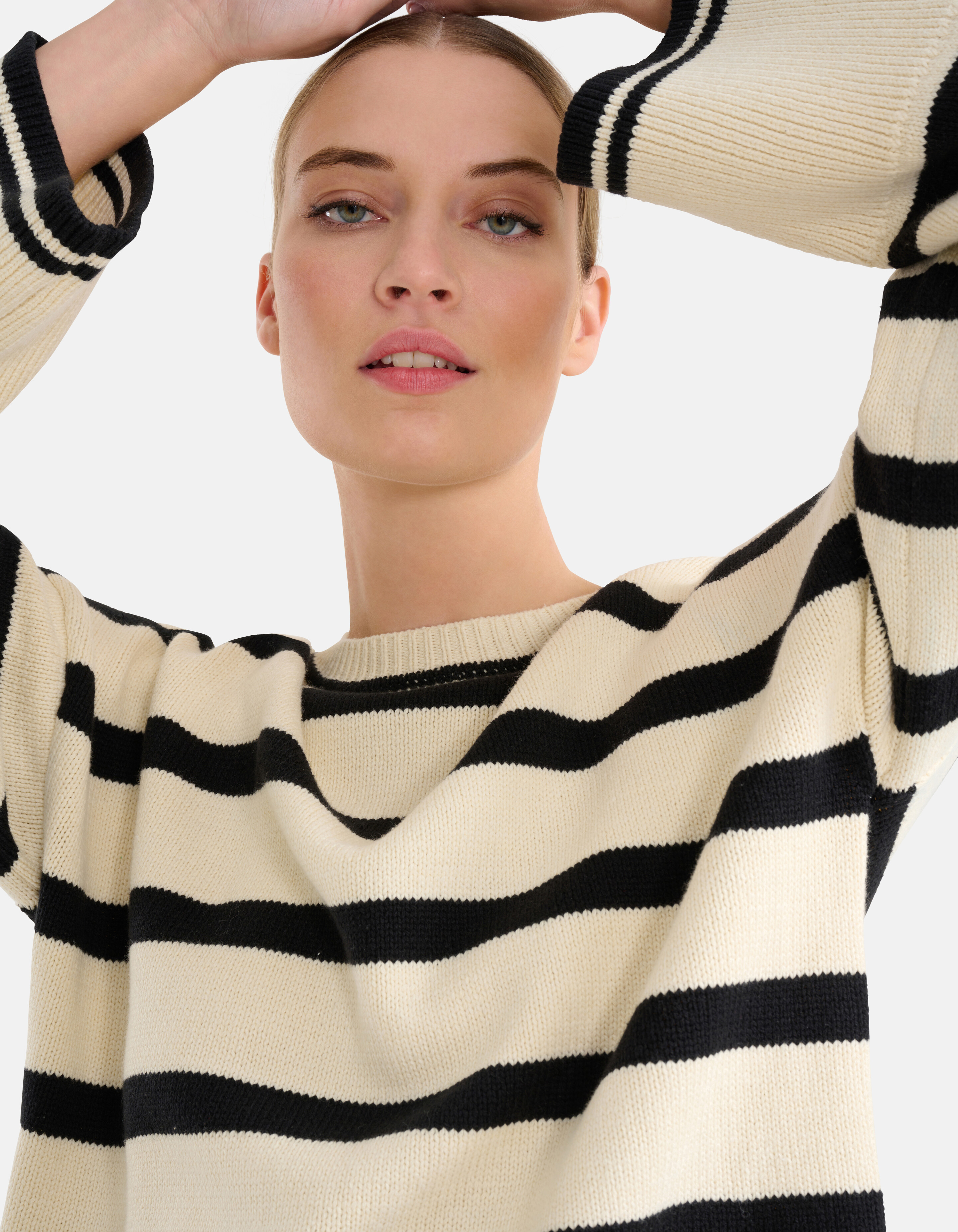 Gestreifter Pullover Off White von Mieke SHOEBY WOMEN
