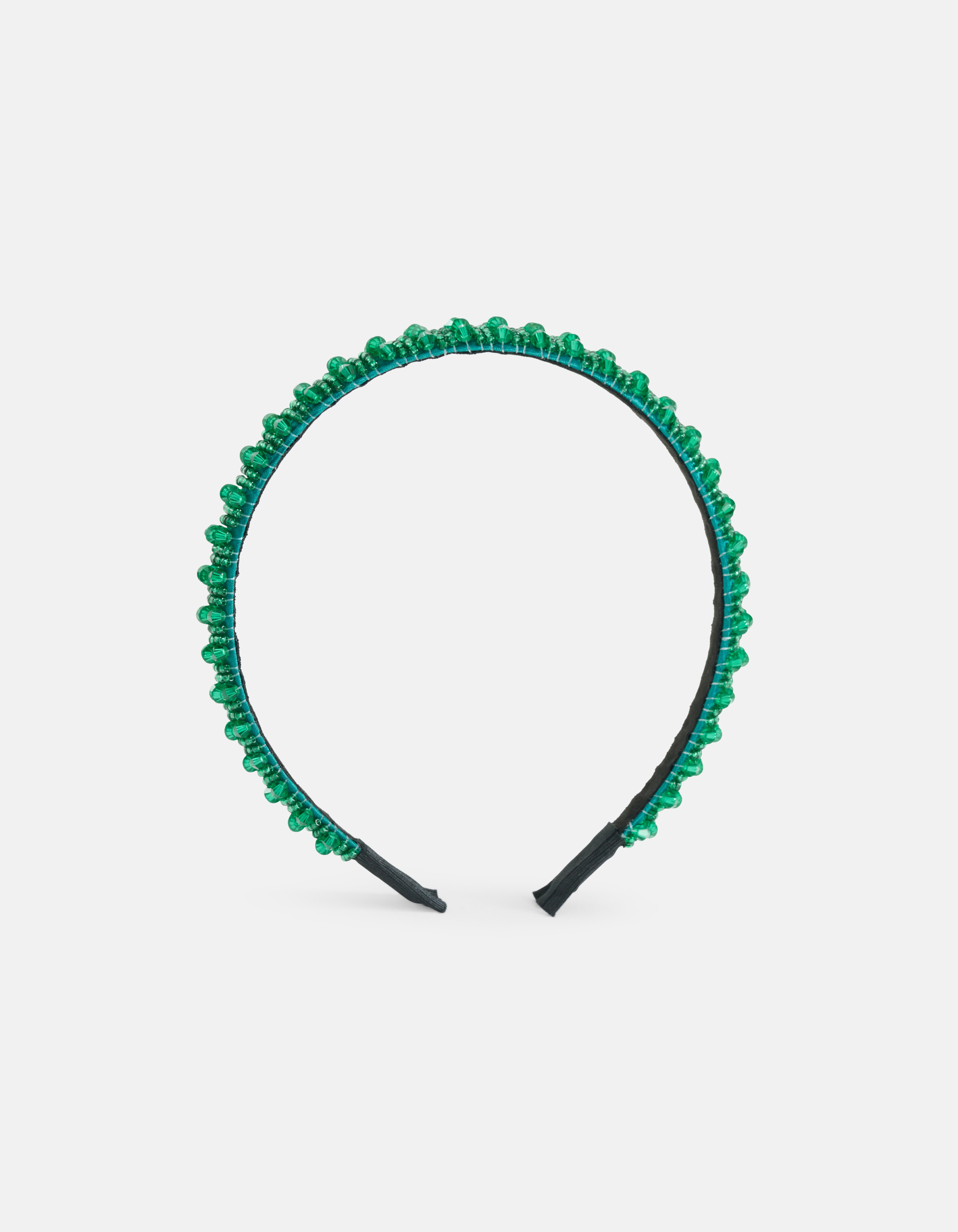 Perlen-Haarband Grün SHOEBY ACCESSOIRES