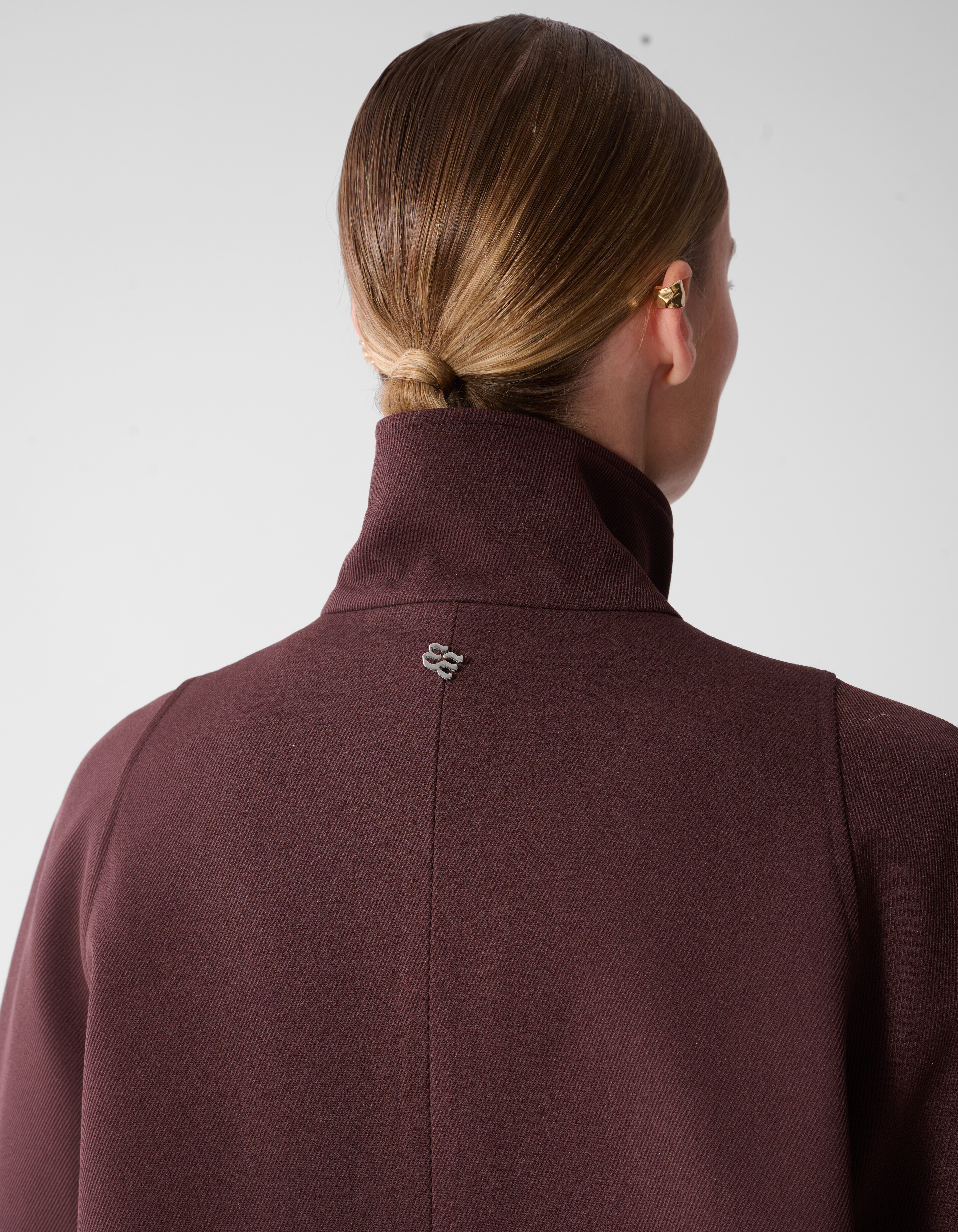 Gewebte Cape Dunkelrot By Mieke SHOEBY WOMEN