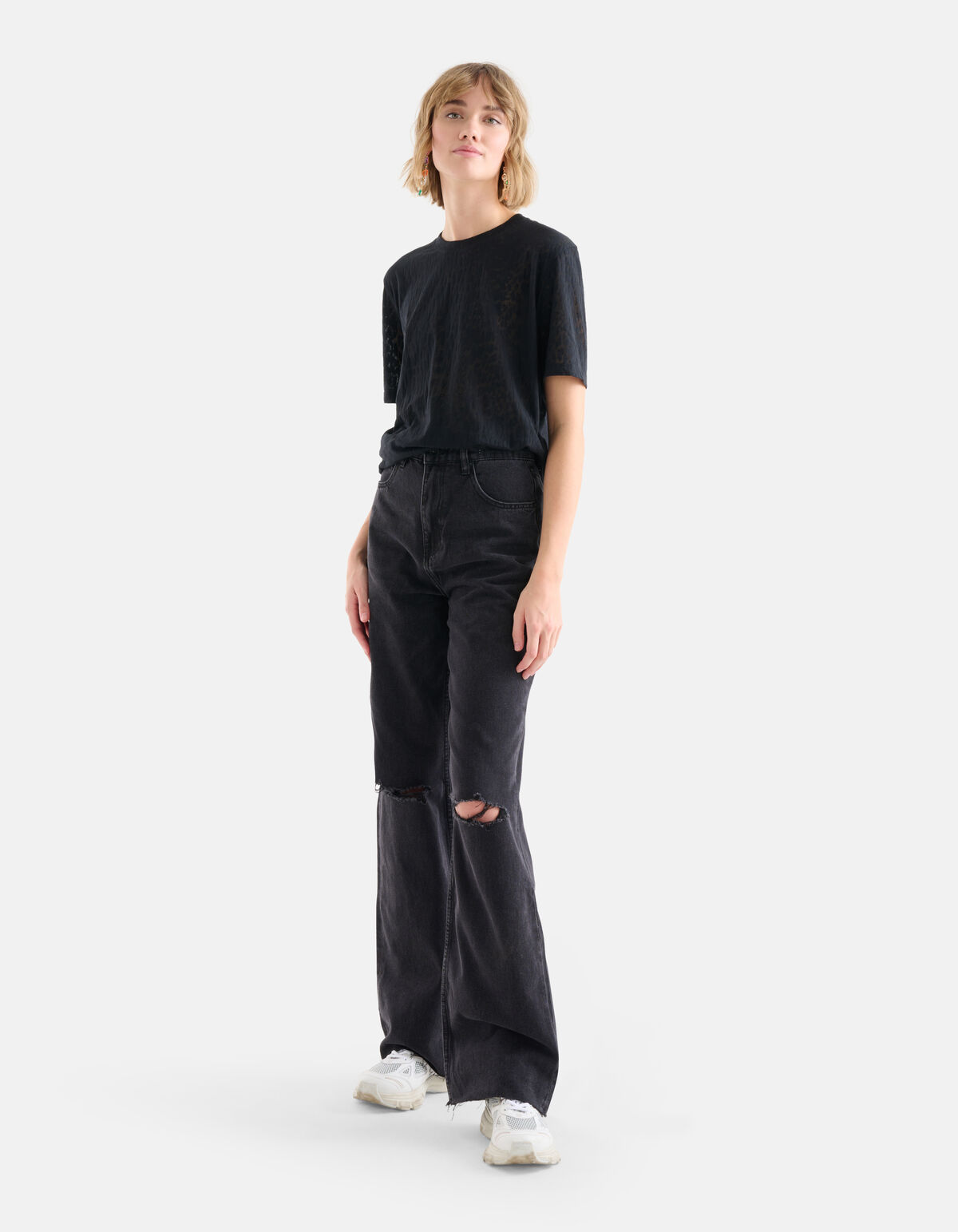 T-Shirt Burn Out SHOEBY WOMEN