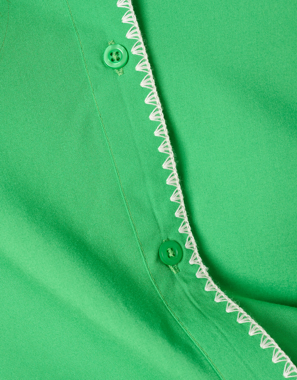 Stickerei Bluse Gr&uuml;n SHOEBY WOMEN