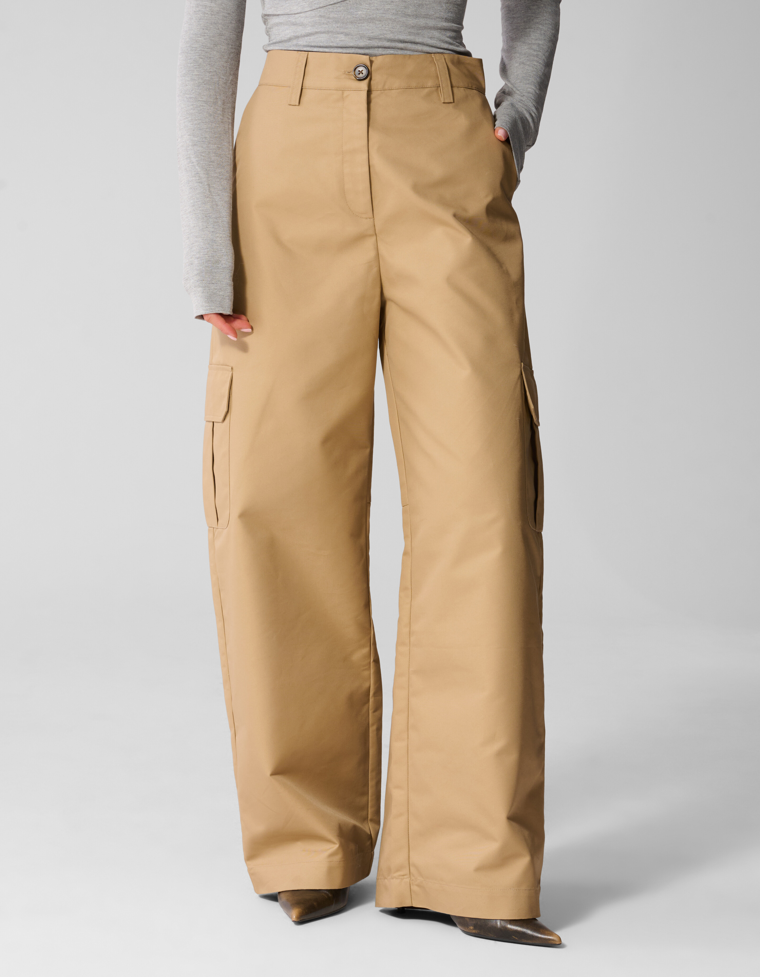 Cargo Loose Fit Hose Hellbraun By Anna SHOEBY WOMEN