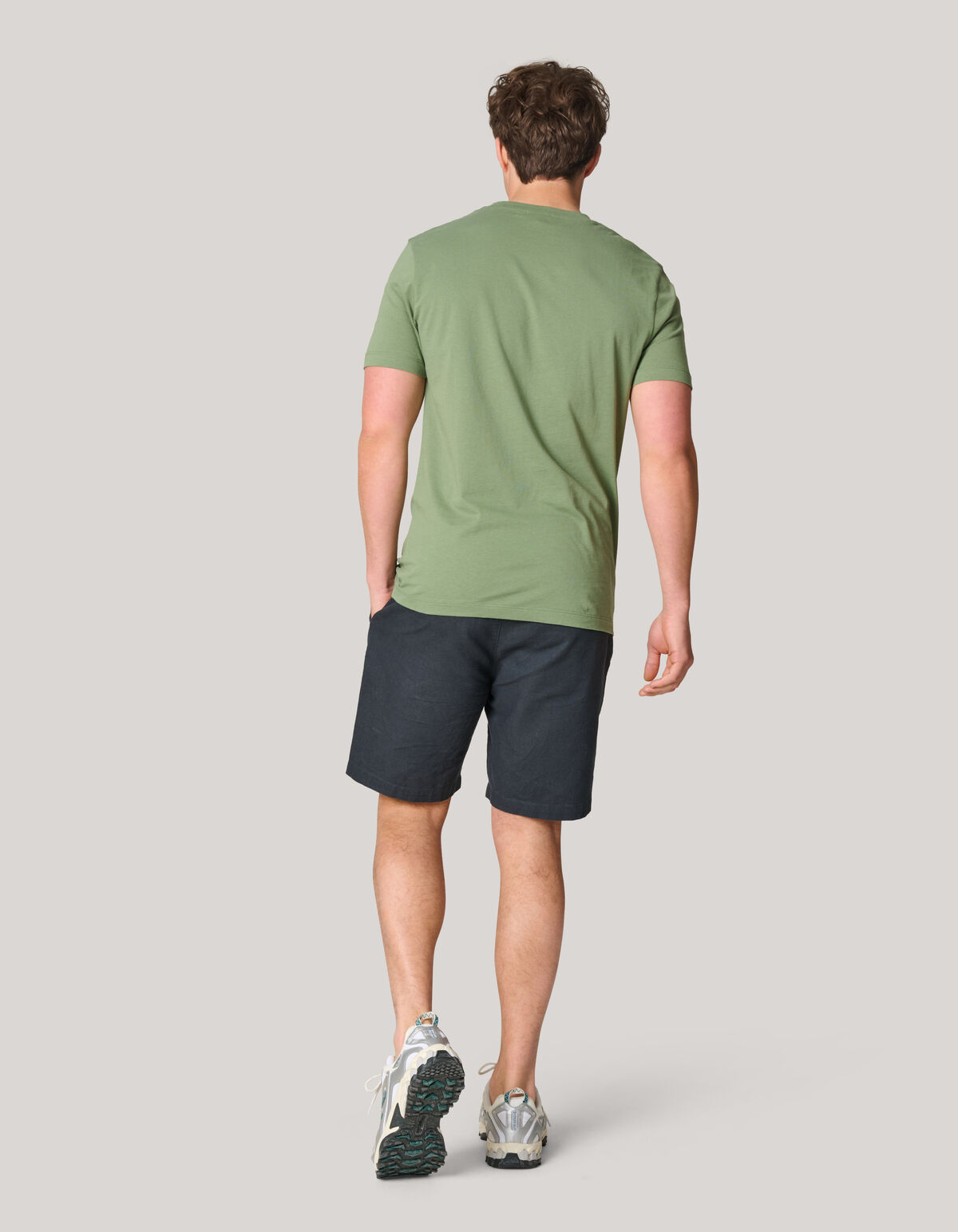 Artwork T-shirt Groen SHOEBY MEN