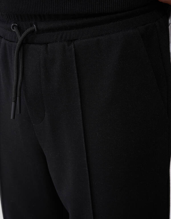 Fancy Wide Leg Hose Schwarz SHOEBY BOYS