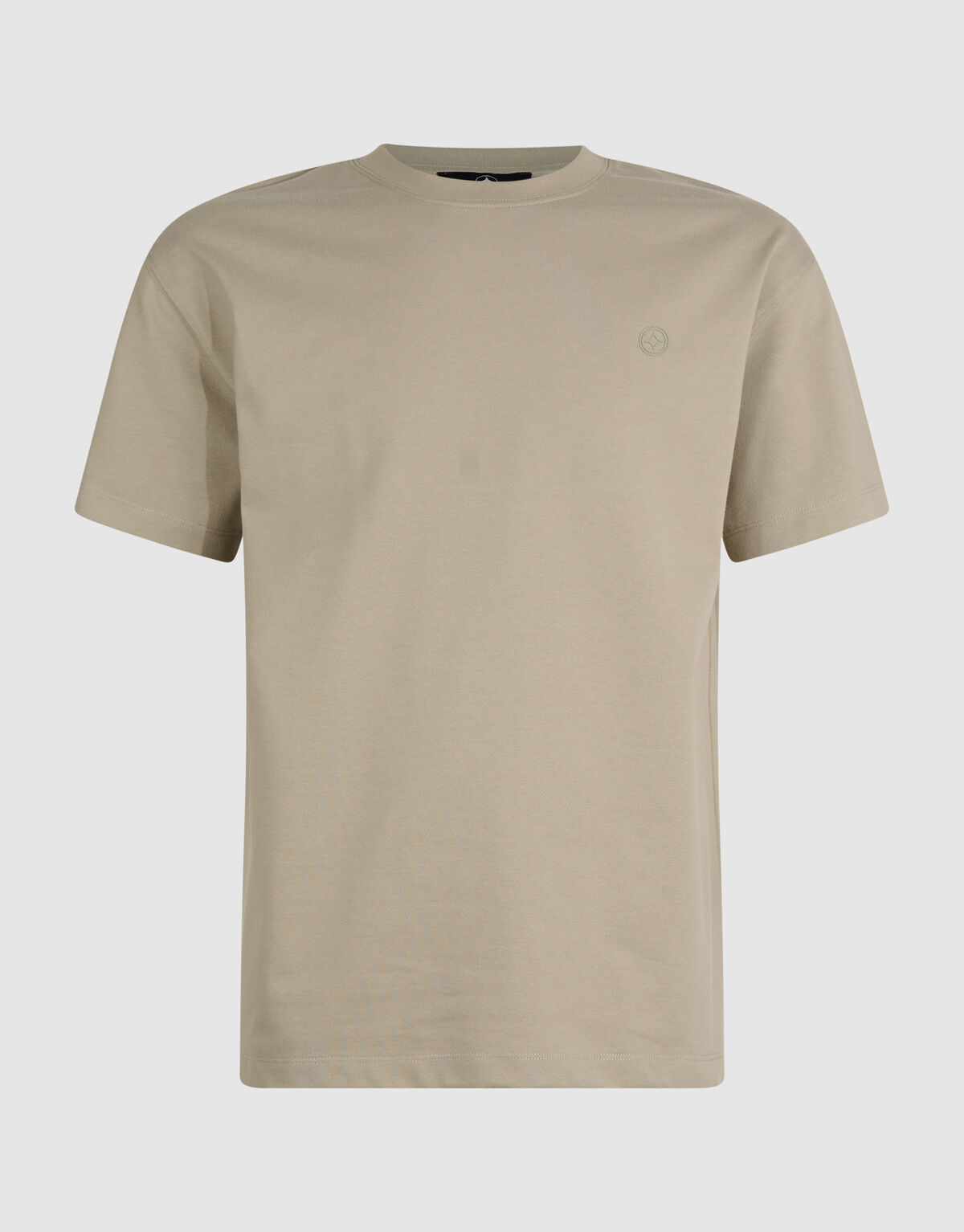 Twill-Grafik-T-Shirt Hellgr&uuml;n SHOEBY MEN
