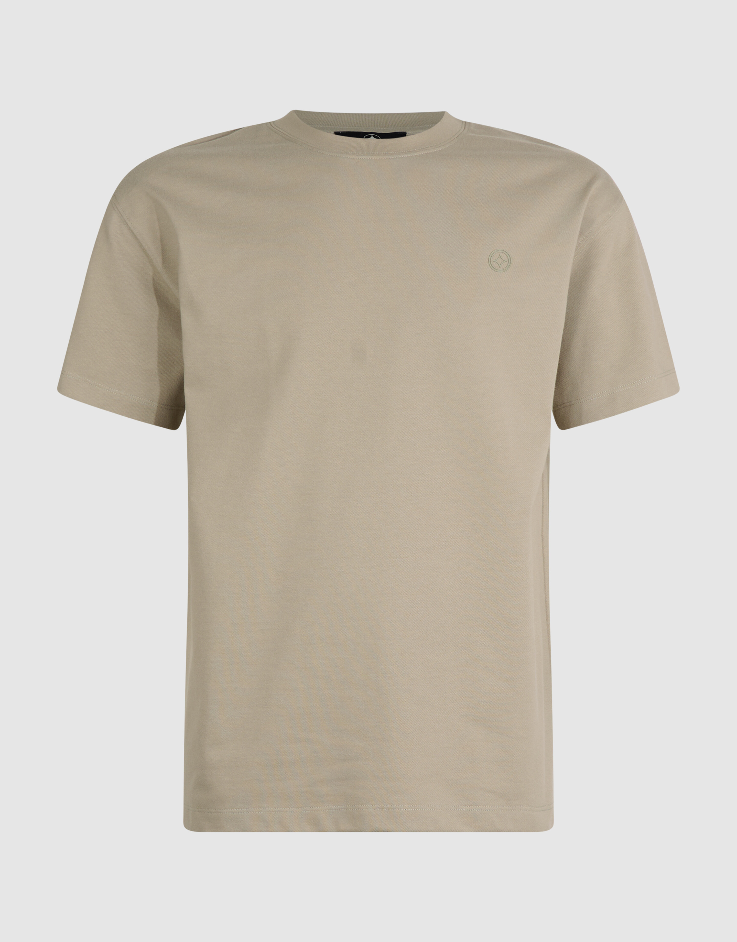 Twill-Grafik-T-Shirt Hellgr&uuml;n SHOEBY MEN