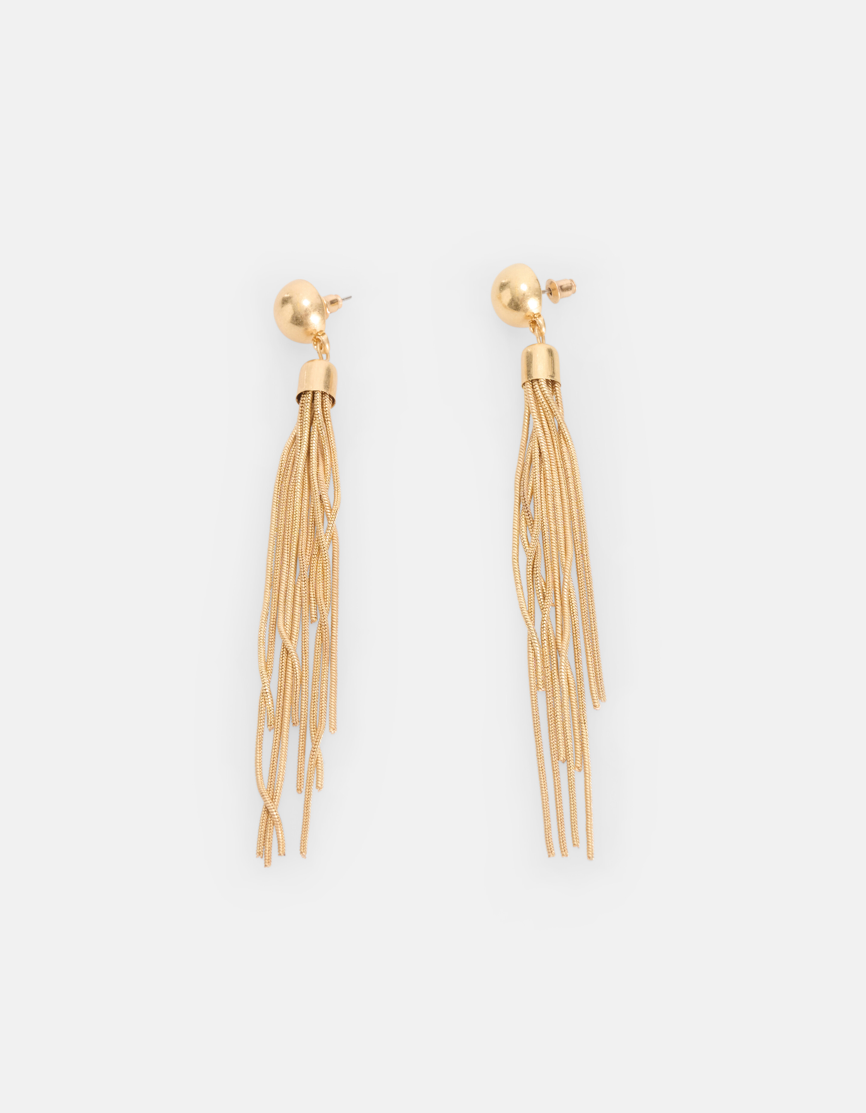Fransen-Ohrringe Gold SHOEBY ACCESSOIRES