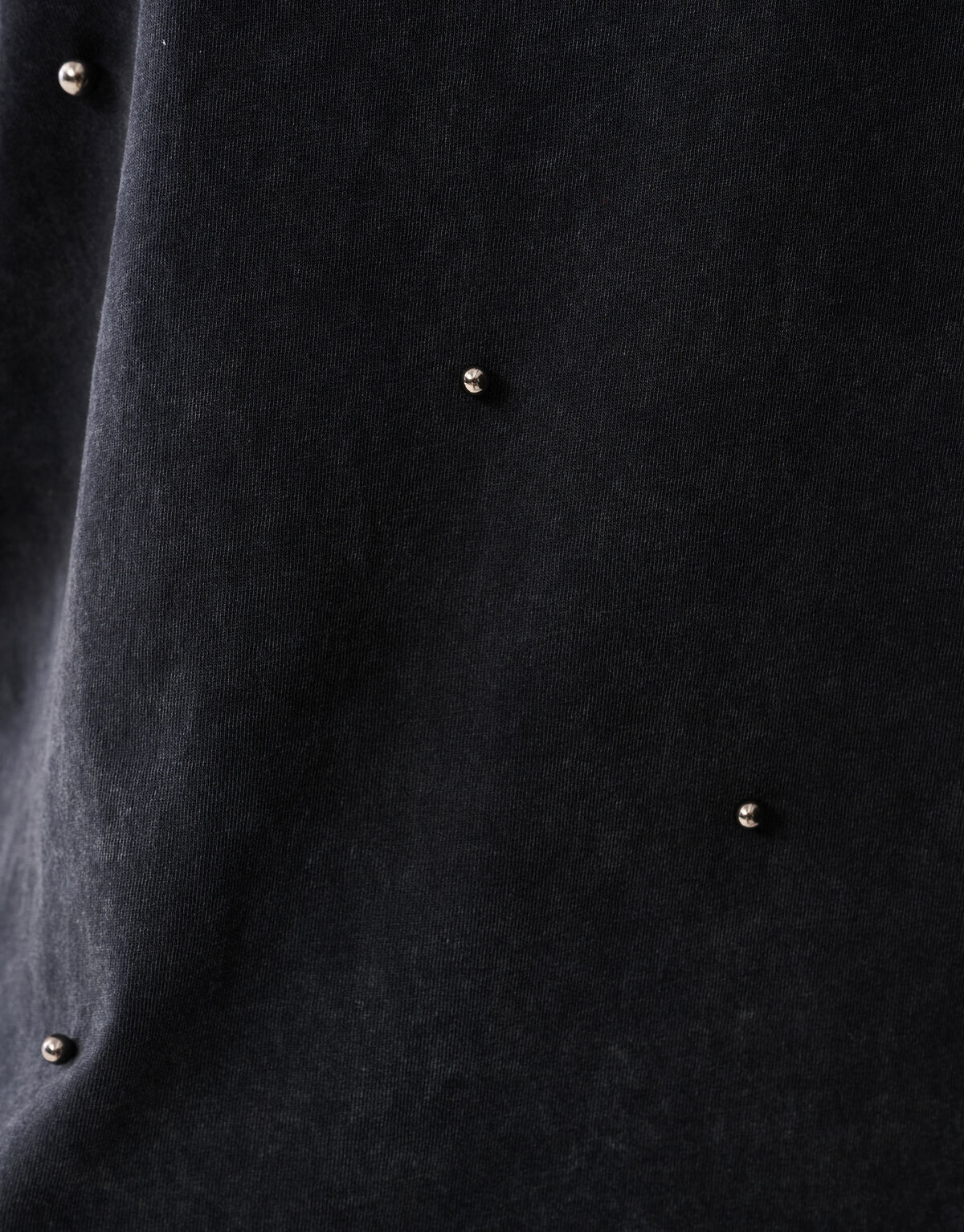 Perlengewaschenes T-shirt Dunkelgrau SHOEBY WOMEN