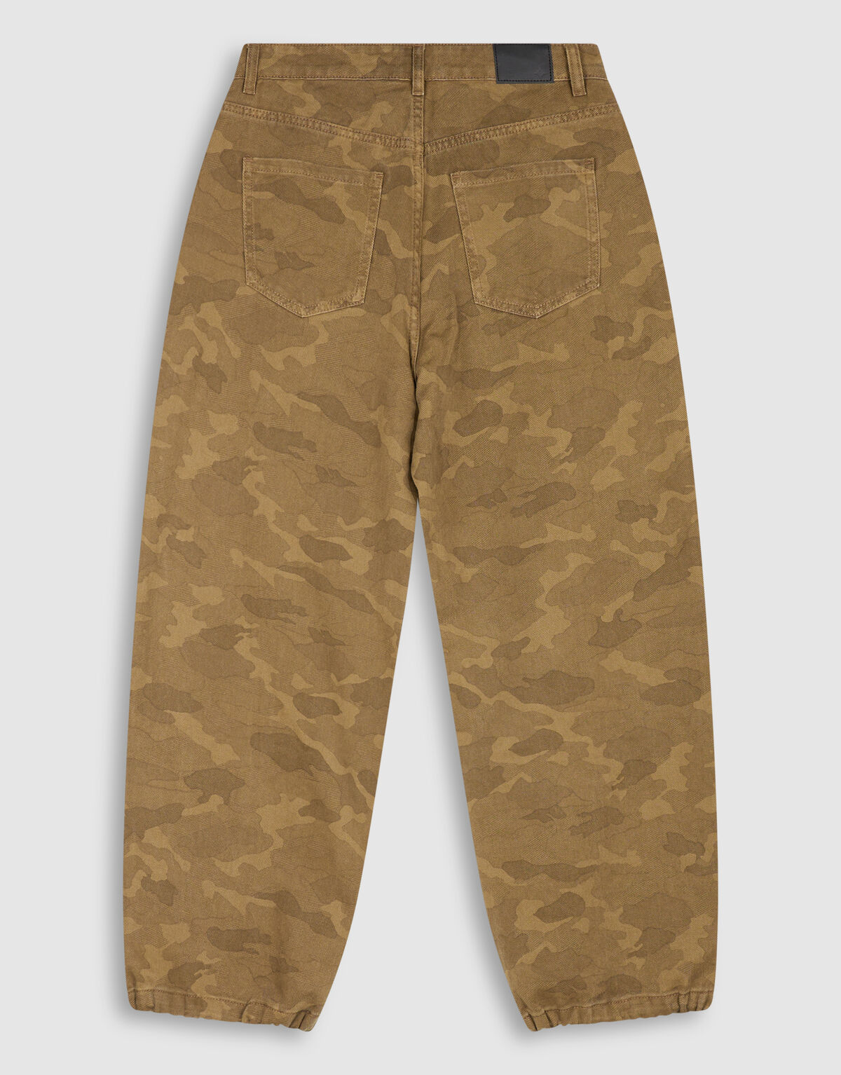 Camo Baggy Fit Jeans Braun SHOEBY WOMEN