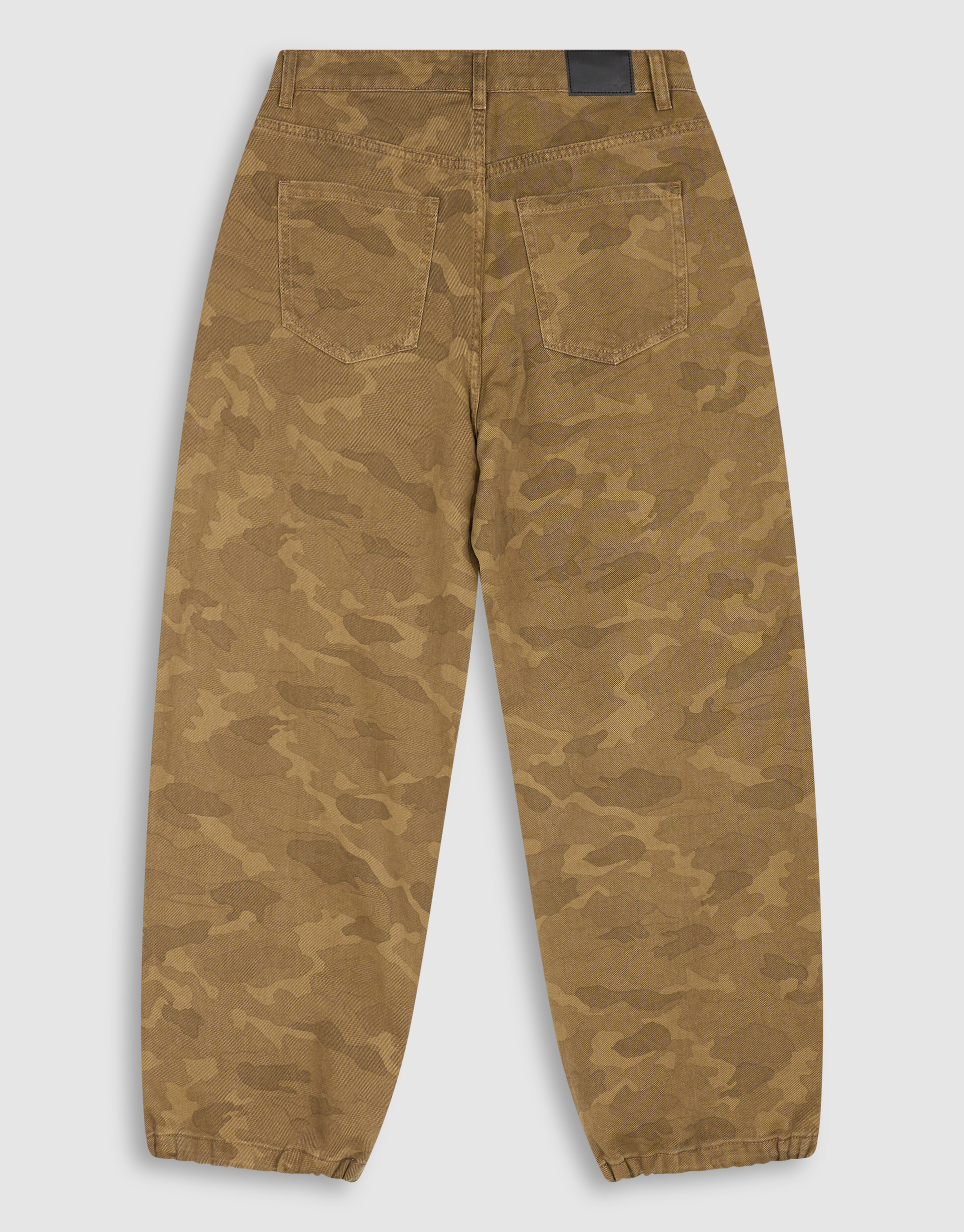Camo Baggy Fit Jeans Braun SHOEBY WOMEN