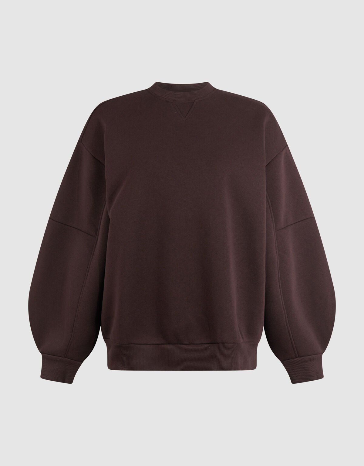 Pullover mit großen Ärmeln Dunkelbraun SHOEBY WOMEN