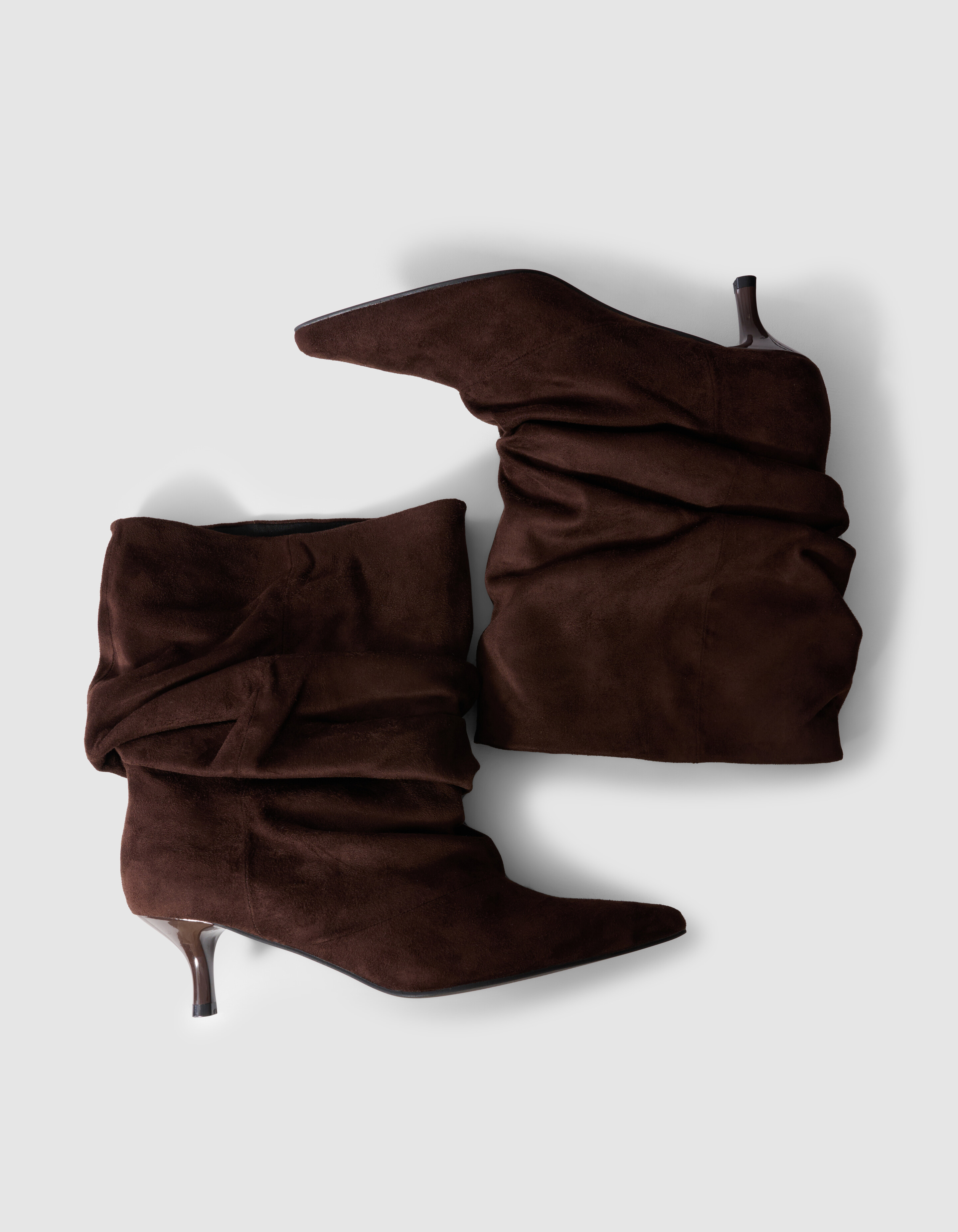 Slouchy-Stiefel Braun SHOEBY SHOES
