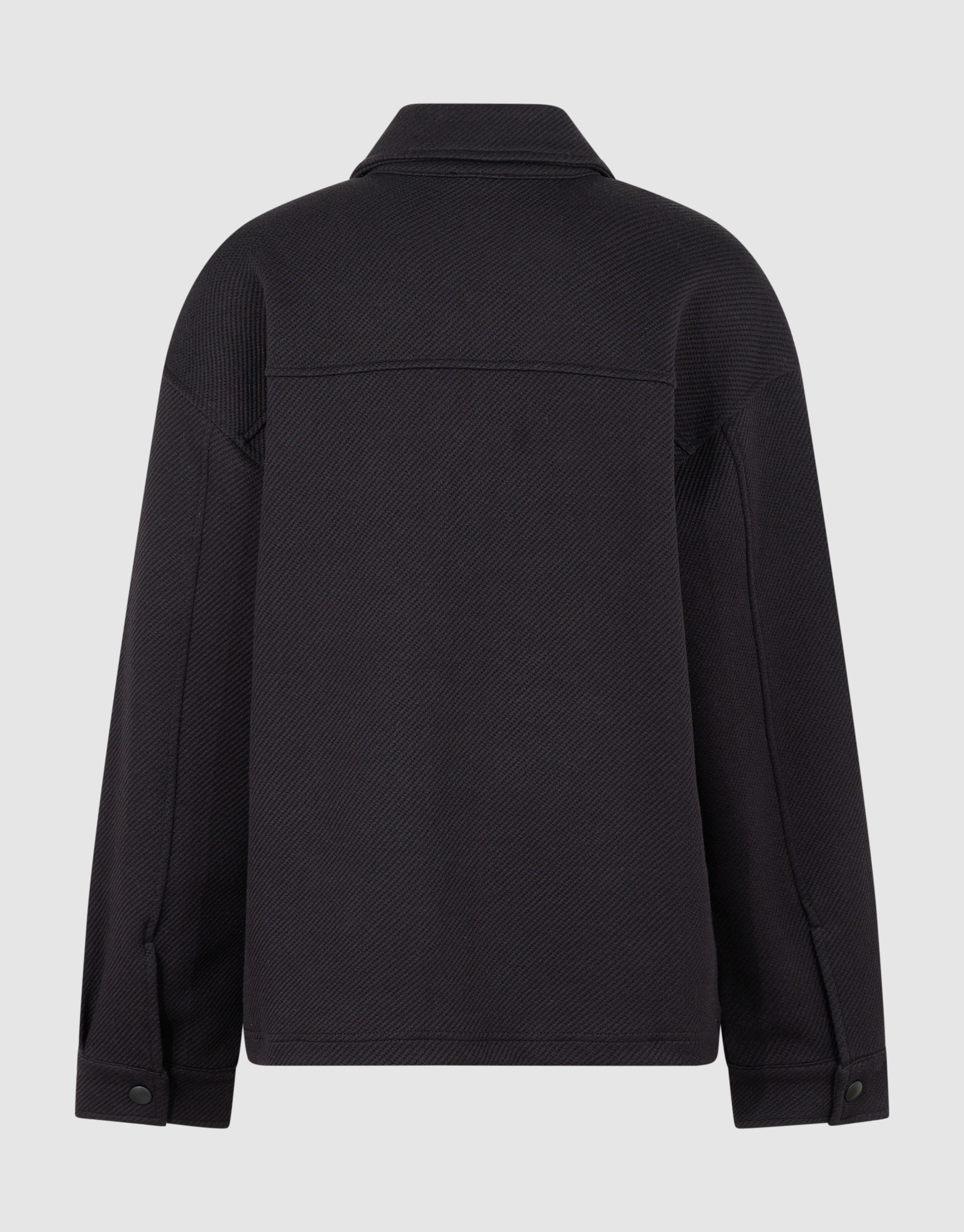 Oversized Jacke Schwarz SHOEBY BOYS