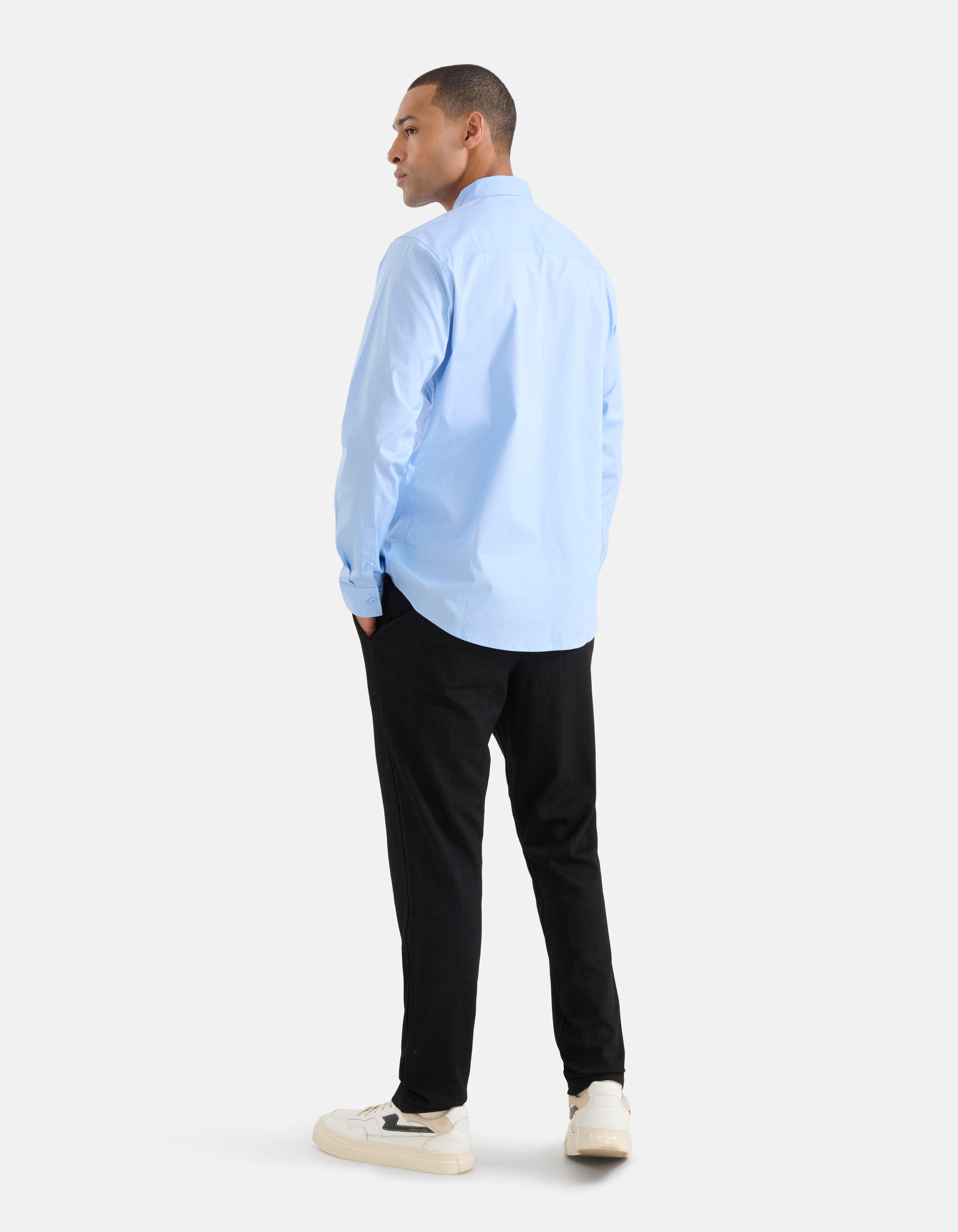 Karo-Hose Schwarz SHOEBY MEN