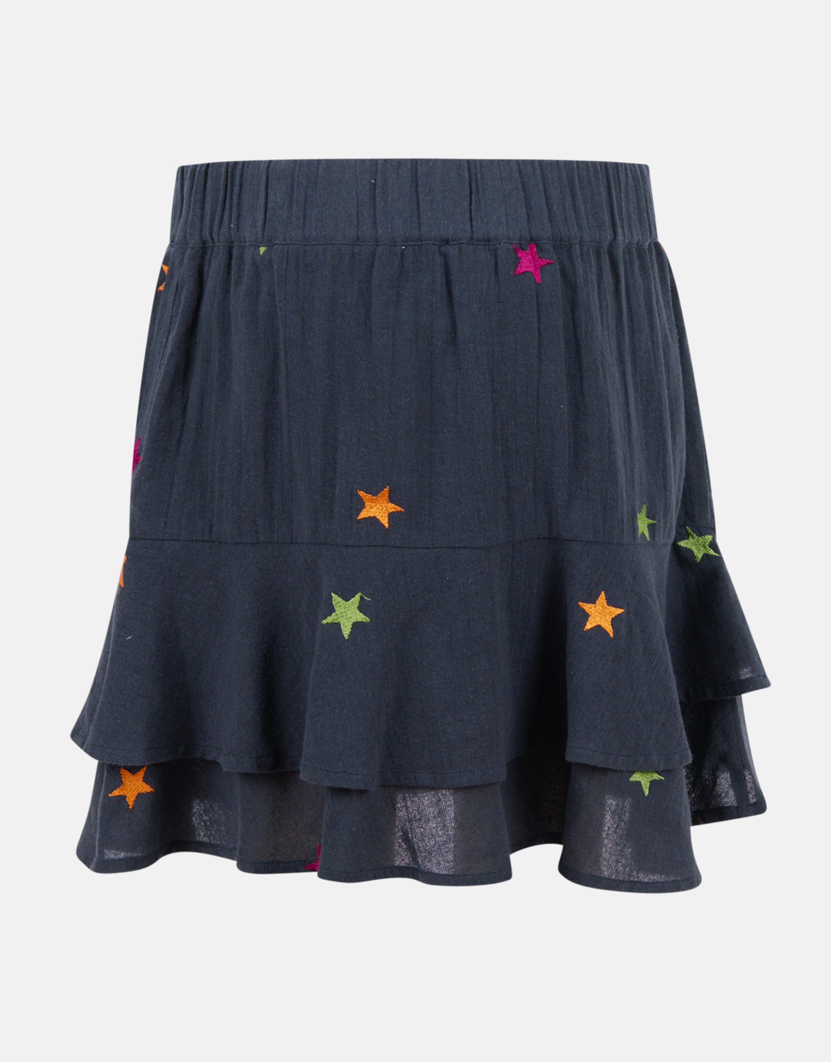 Bedruckter Sterne-Rock Dunkelgrau SHOEBY GIRLS