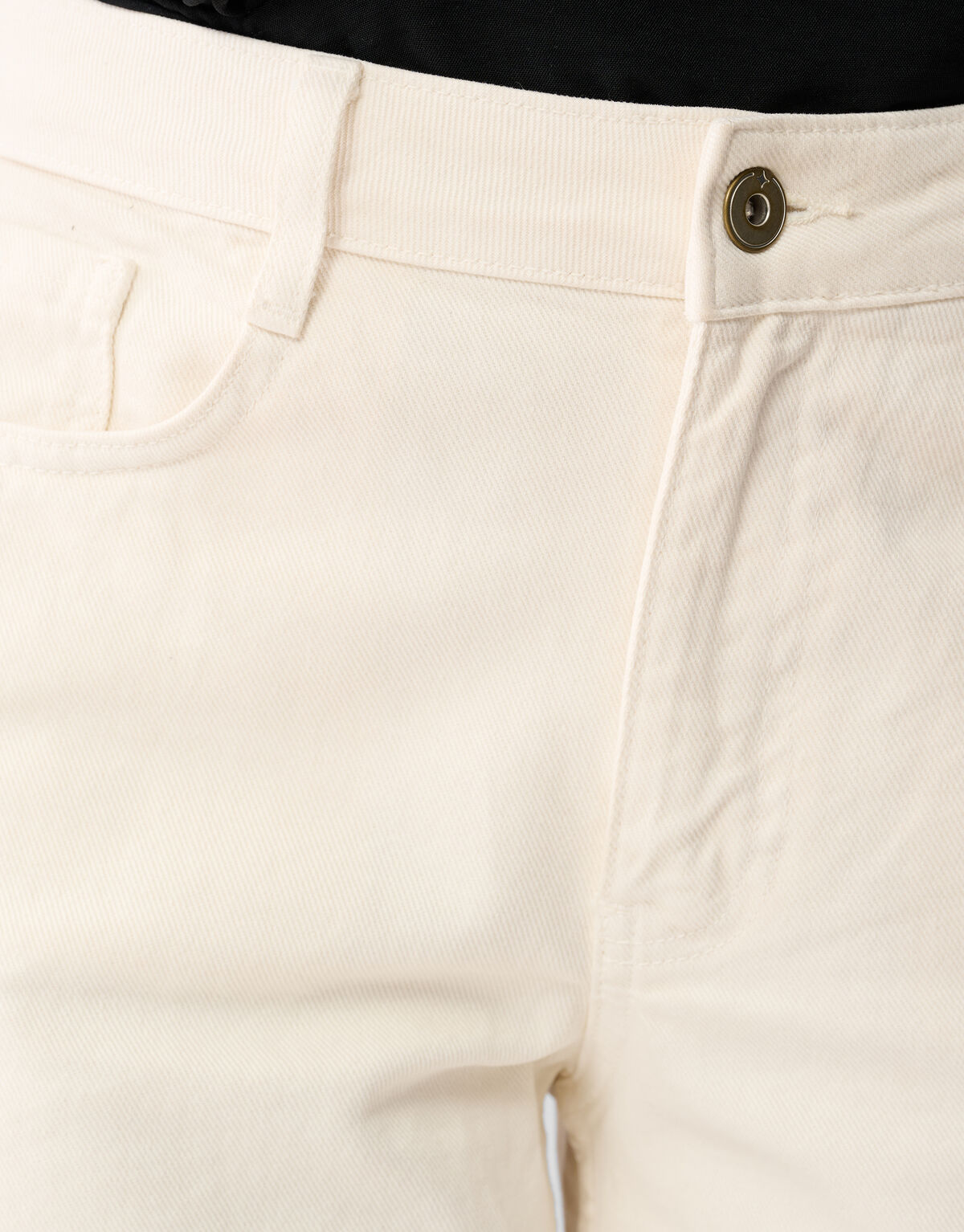 Wide Leg Jeans Gebroken Wit SHOEBY WOMEN