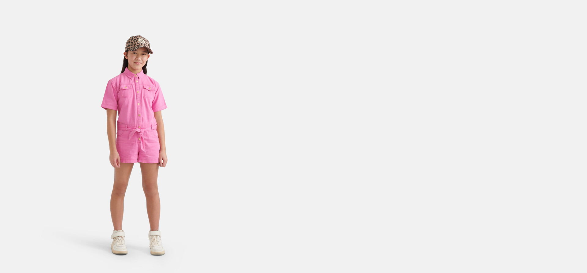 Twill-Overall Rosa SHOEBY GIRLS