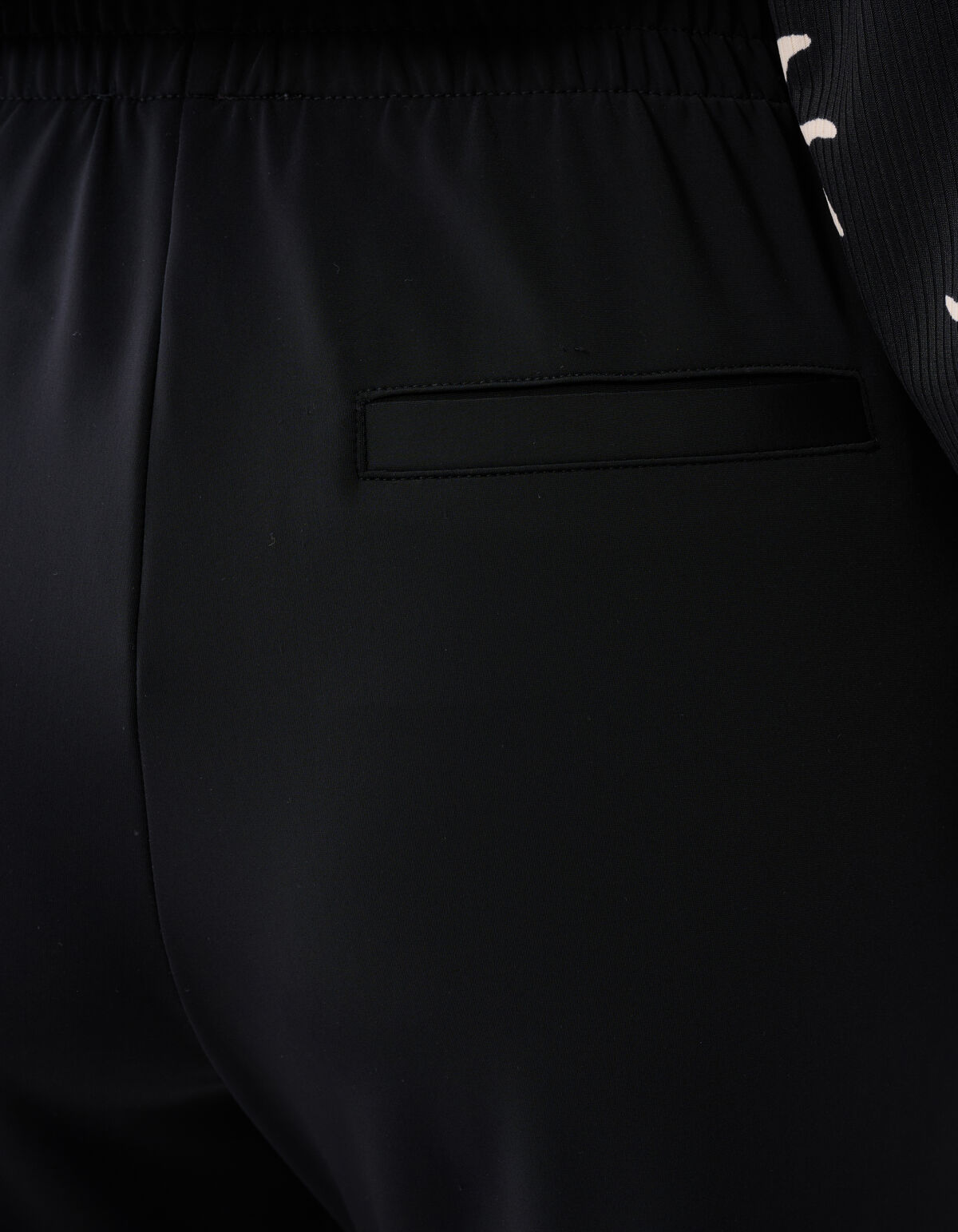 Basic-Hose mit weitem Bein Schwarz SHOEBY WOMEN