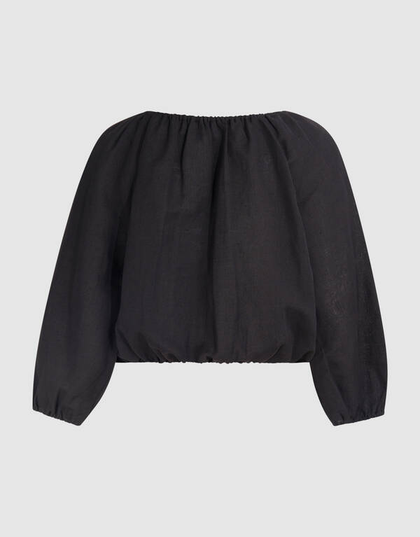 Leinenbluse Black von Mieke SHOEBY WOMEN