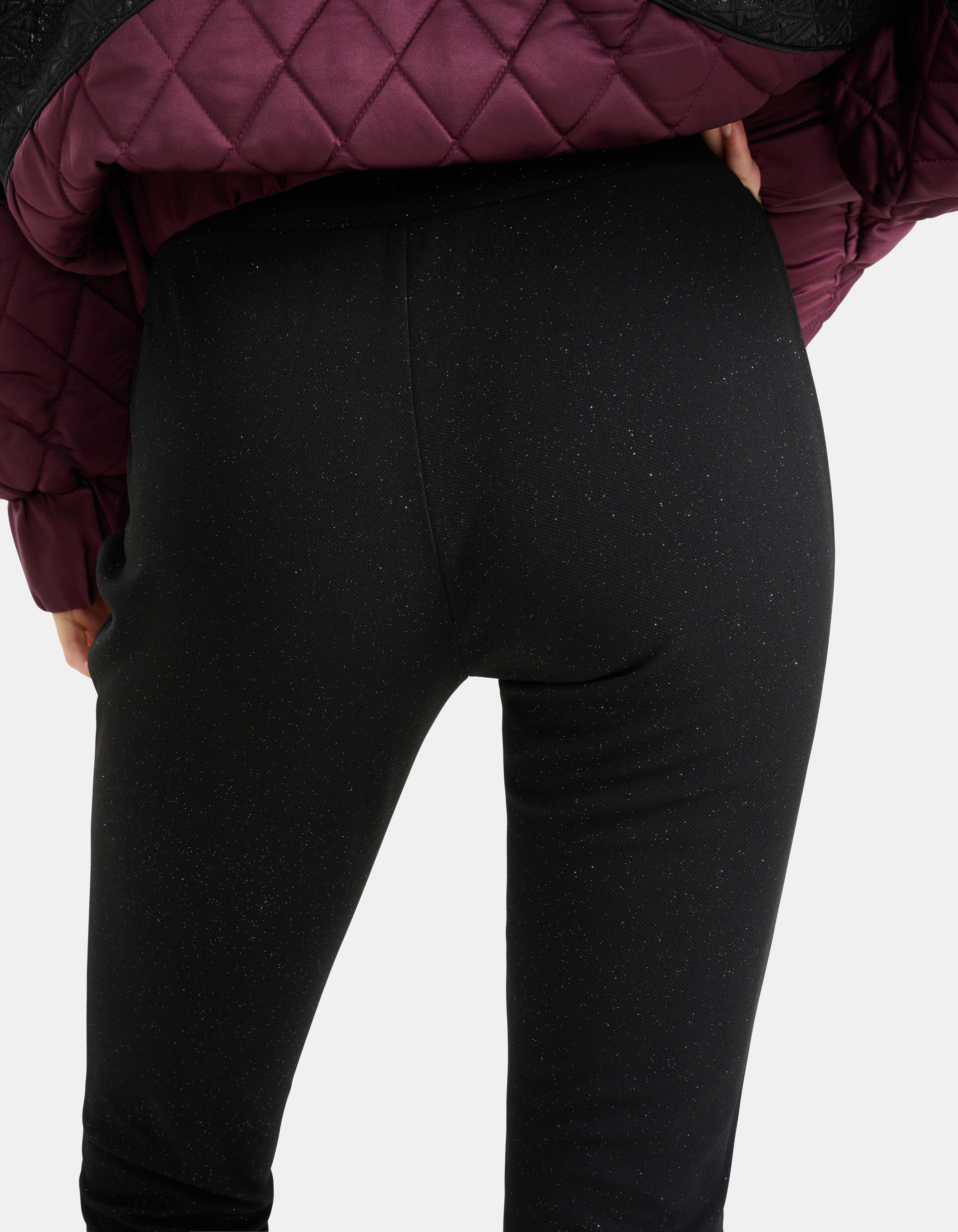 Glitzer-Leggings Schwarz SHOEBY WOMEN