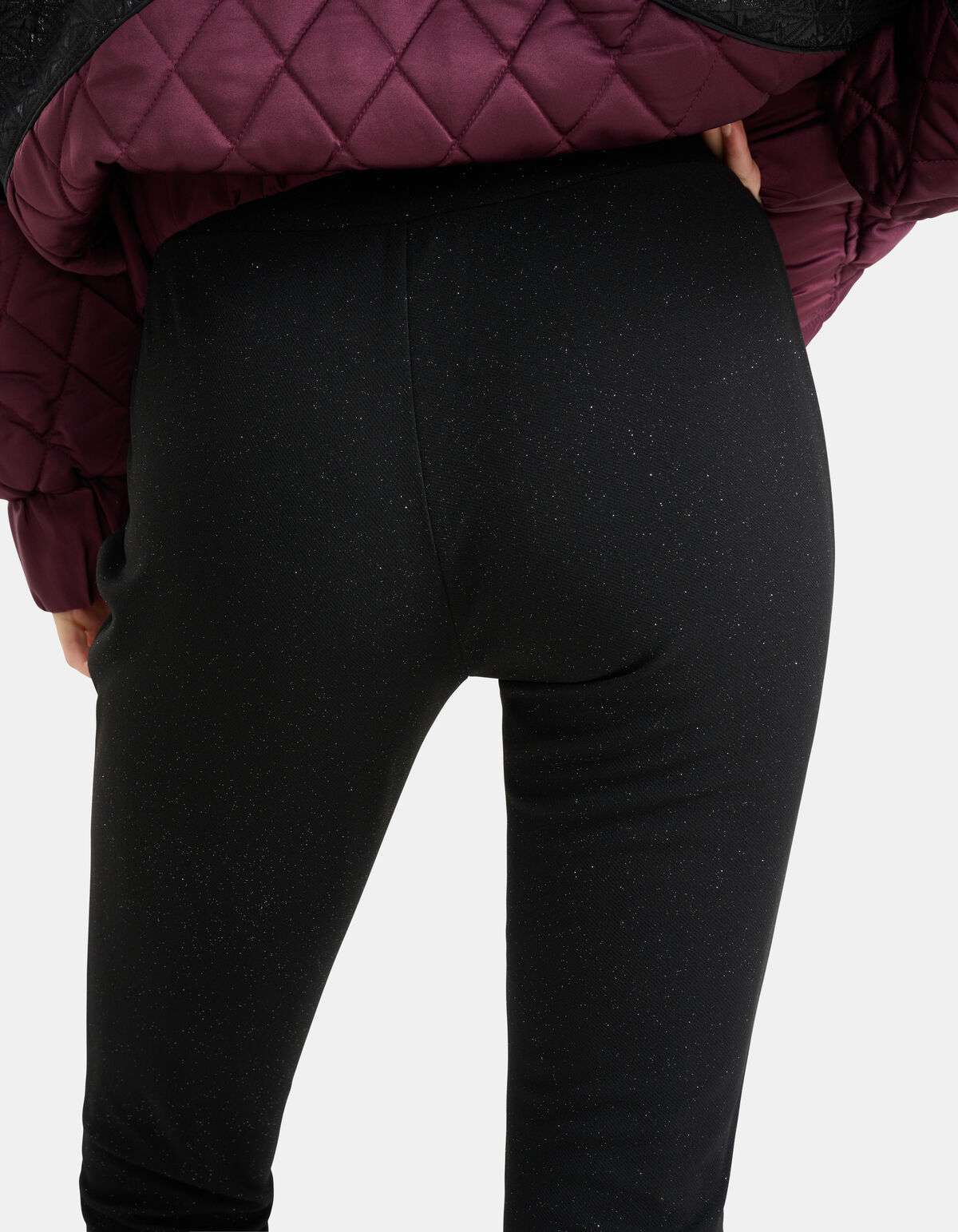 Glitzer-Leggings Schwarz SHOEBY WOMEN