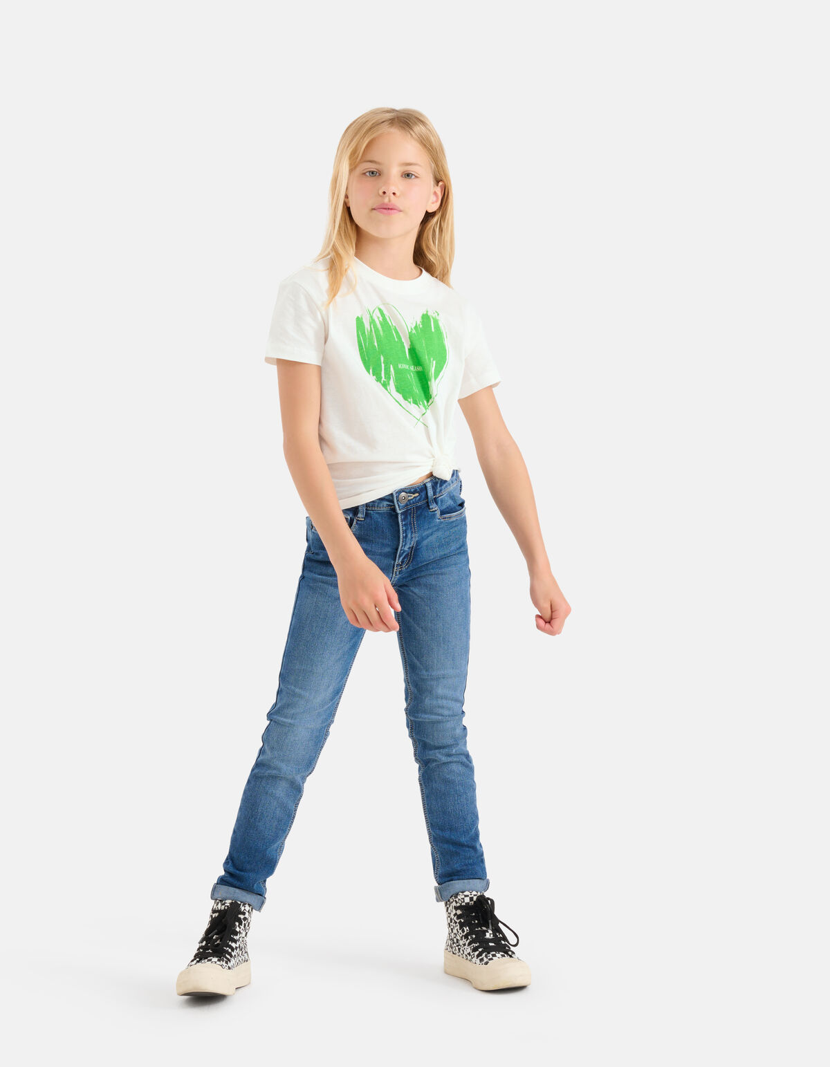 Kunstwerk T-shirt Grün SHOEBY GIRLS