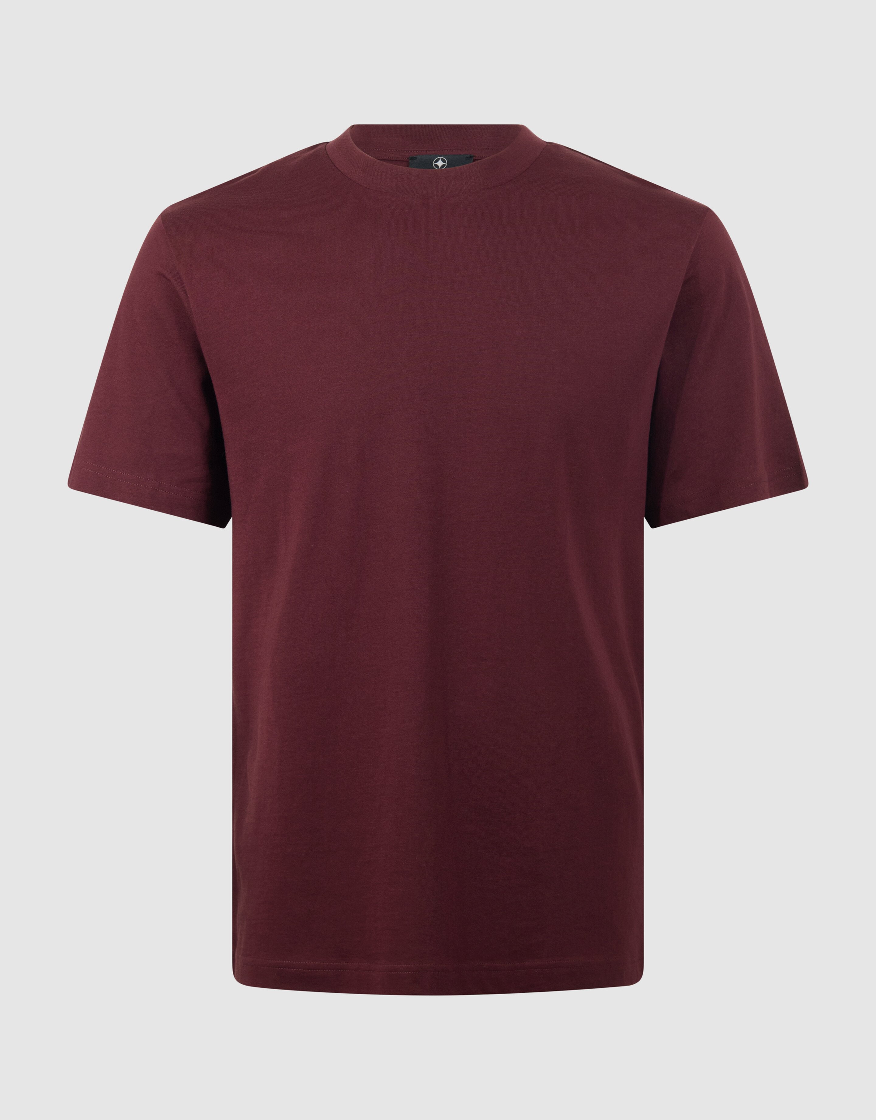 Geometry Artwork T-Shirt Dunkelrot SHOEBY MEN